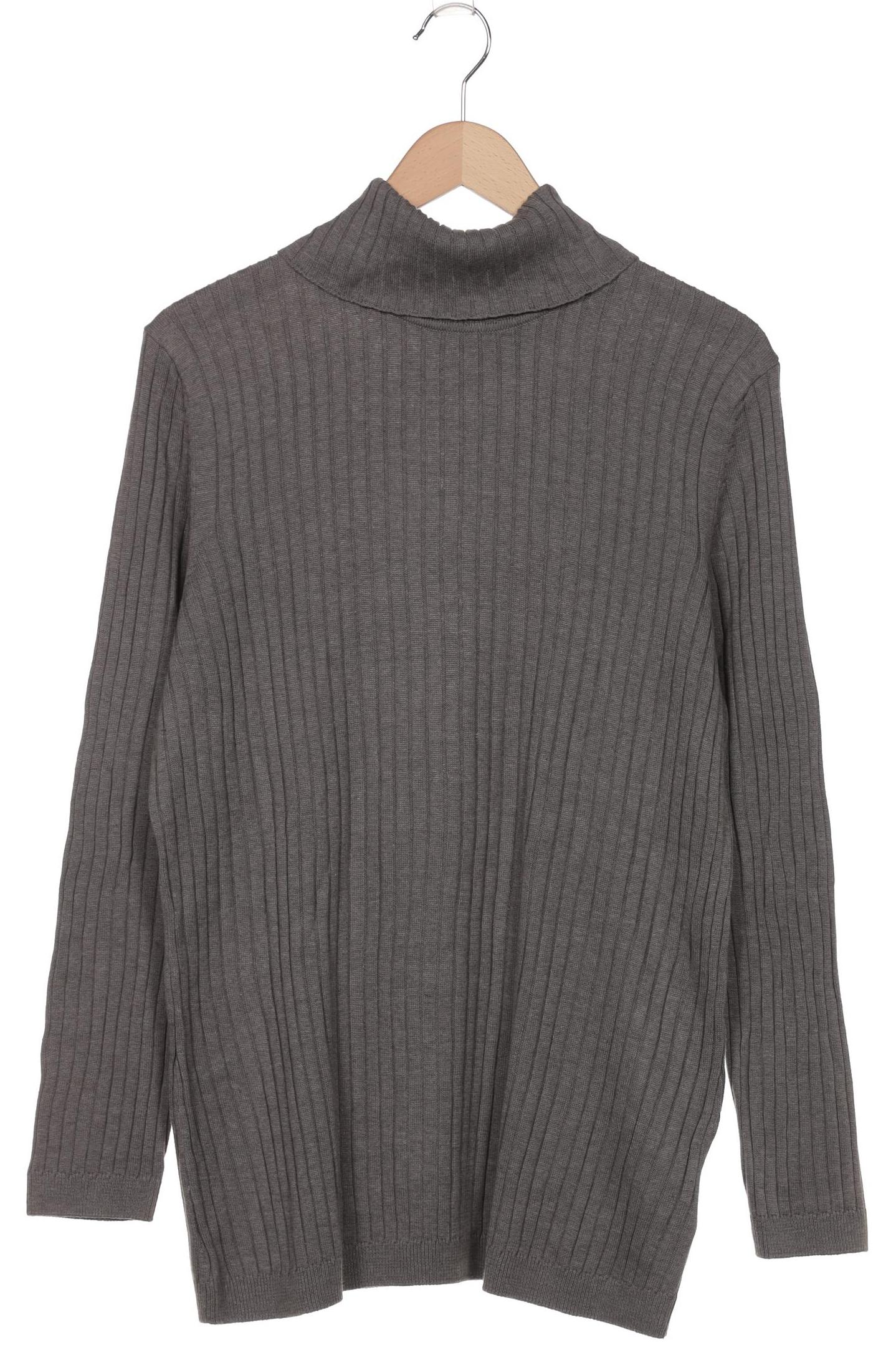 

sheego Damen Pullover, grau, Gr. 44