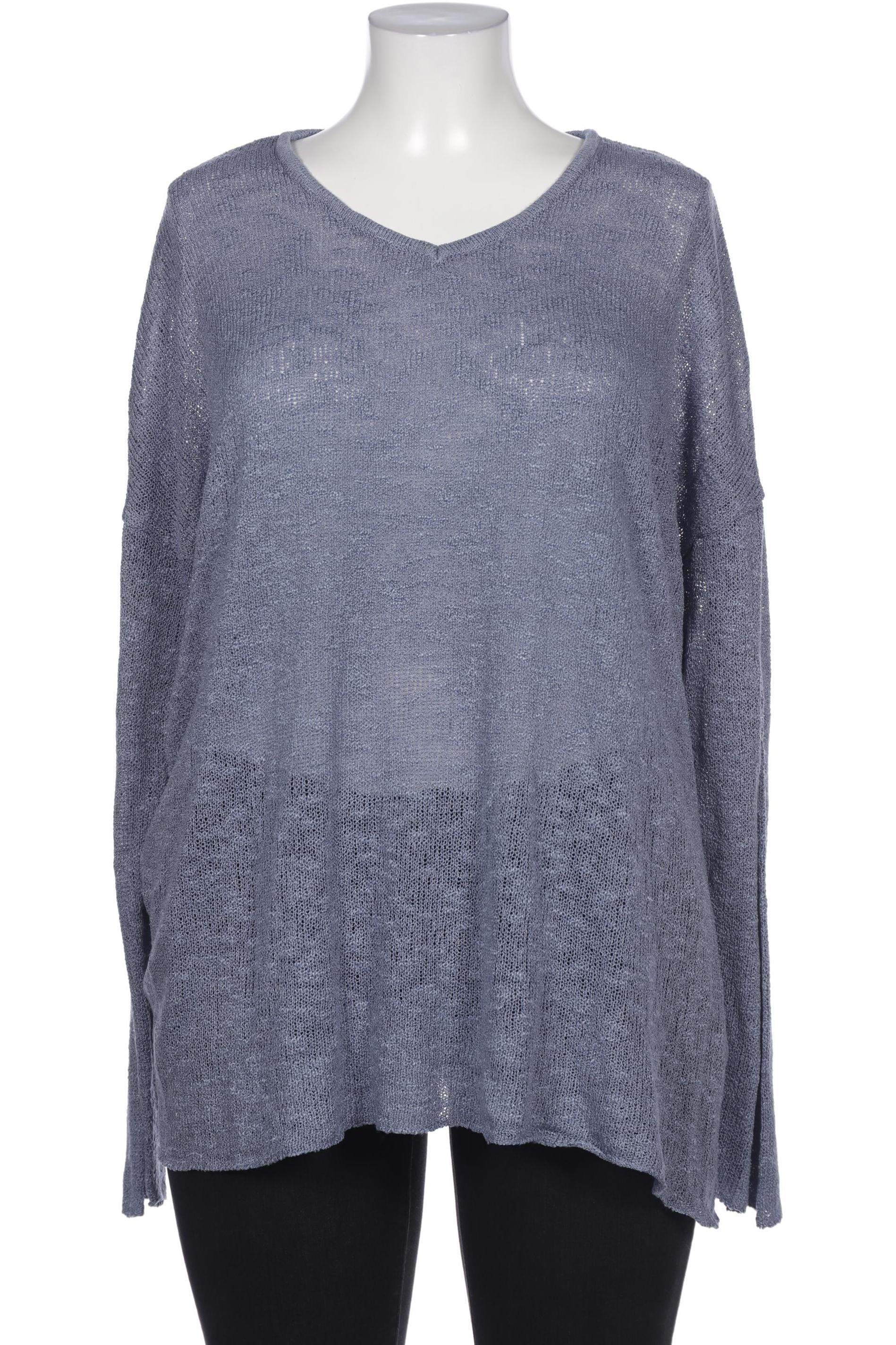 

sheego Damen Pullover, blau, Gr. 48