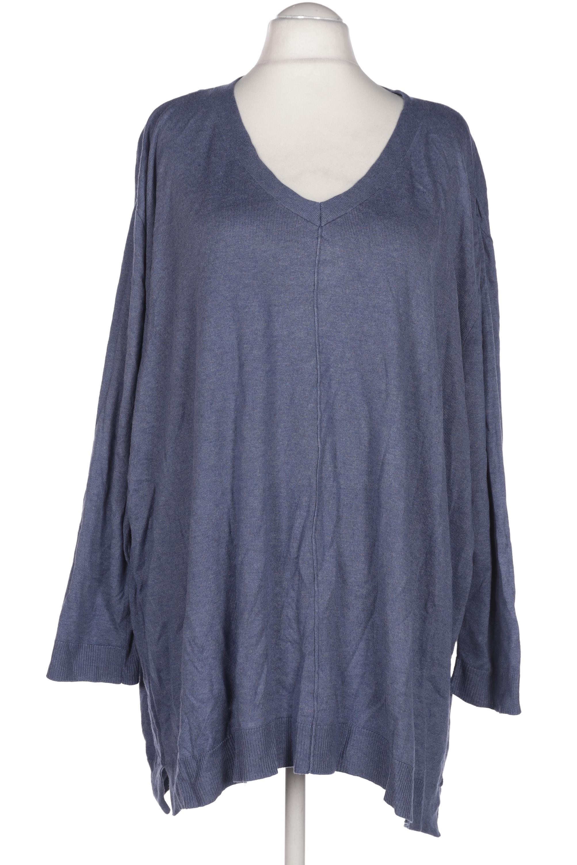 

sheego Damen Pullover, blau, Gr. 58
