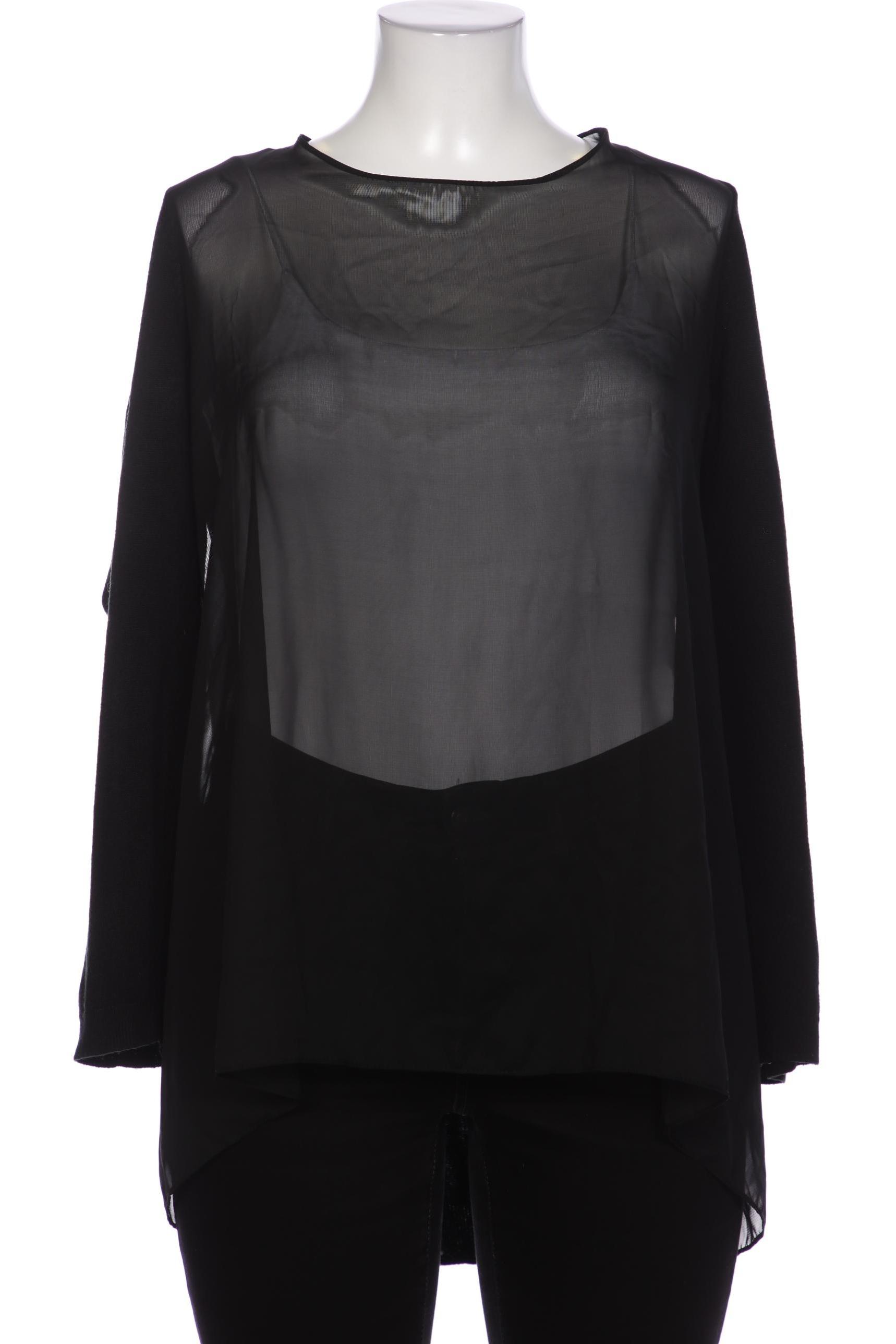 

sheego Damen Pullover, schwarz, Gr. 48