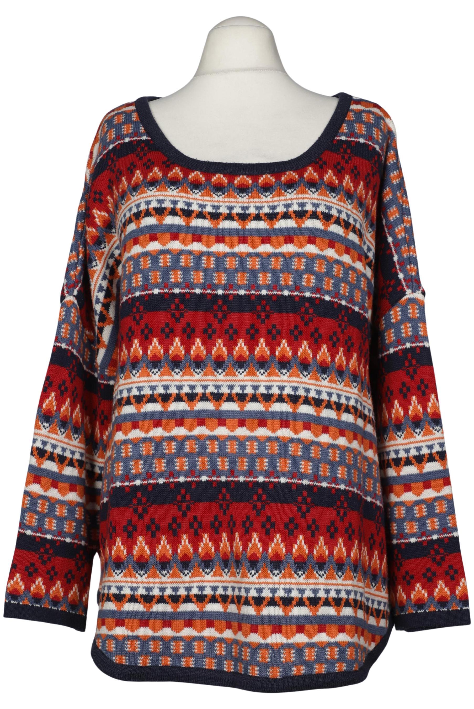 

sheego Damen Pullover, mehrfarbig, Gr. 56