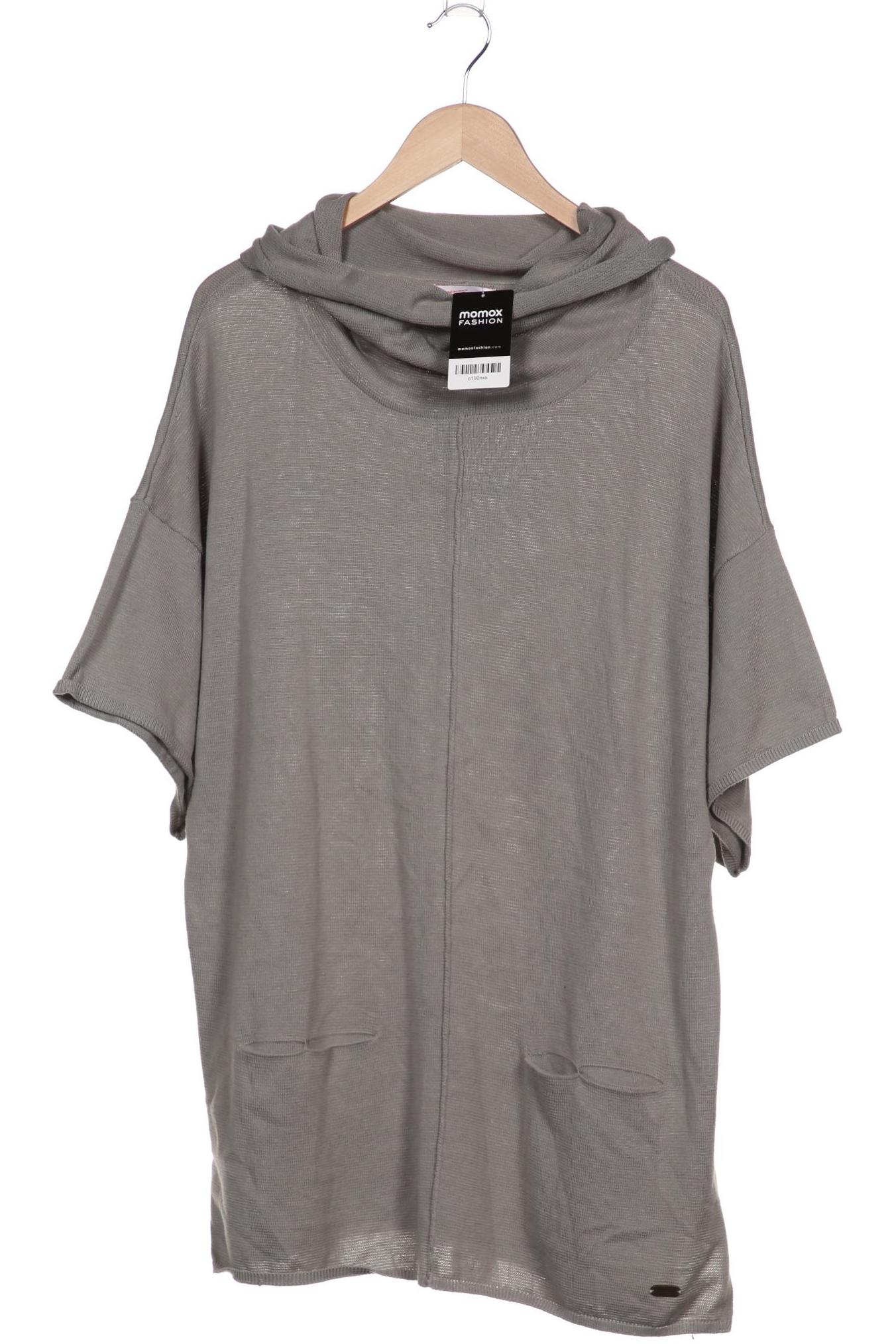 

sheego Damen Pullover, grau