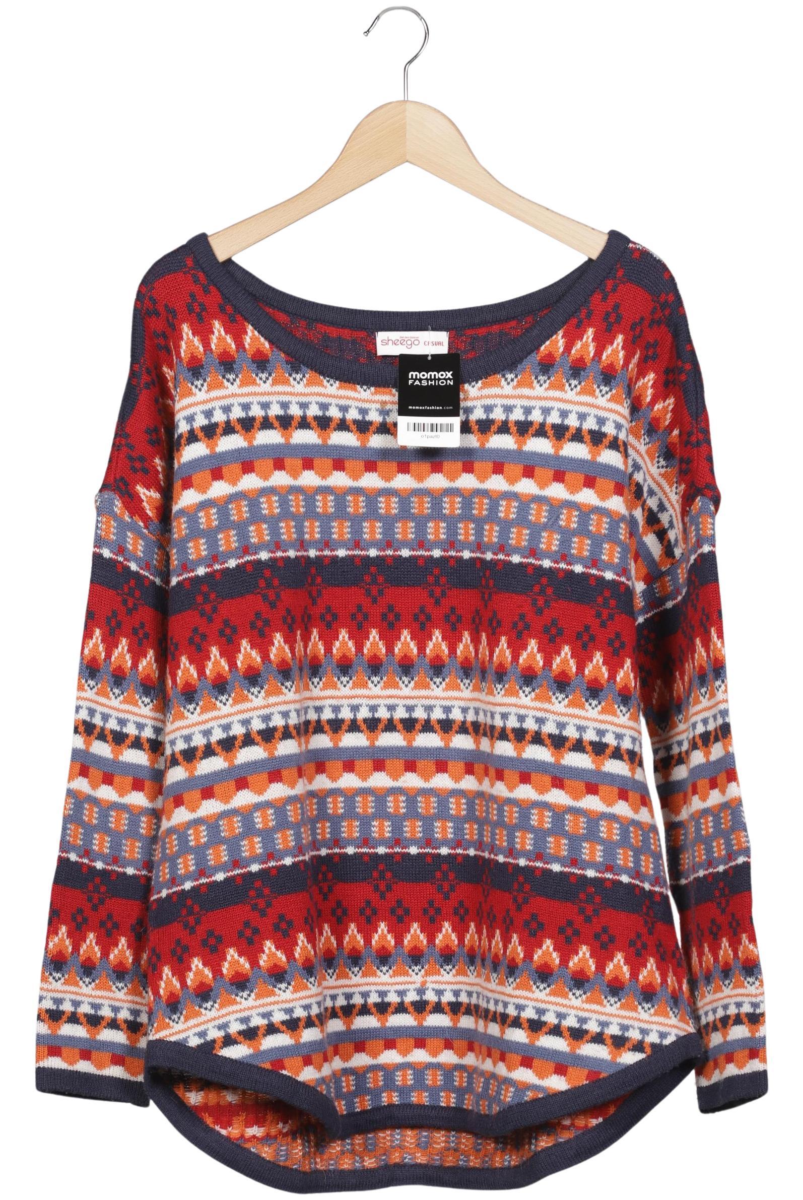 

sheego Damen Pullover, mehrfarbig, Gr. 44