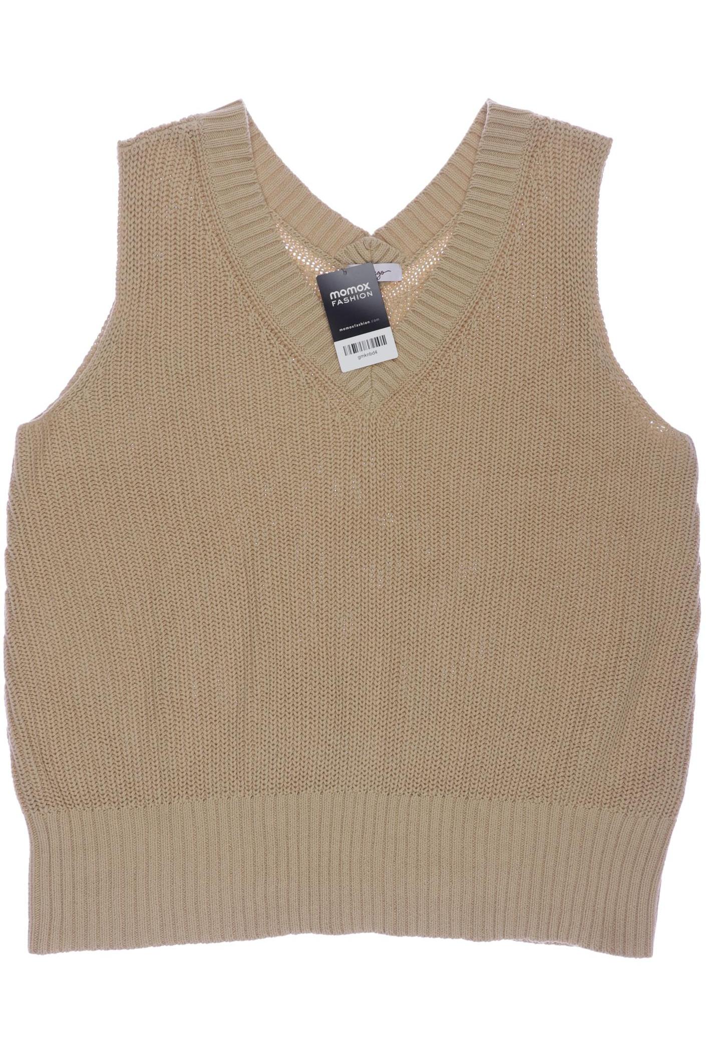 

sheego Damen Pullover, beige, Gr. 44