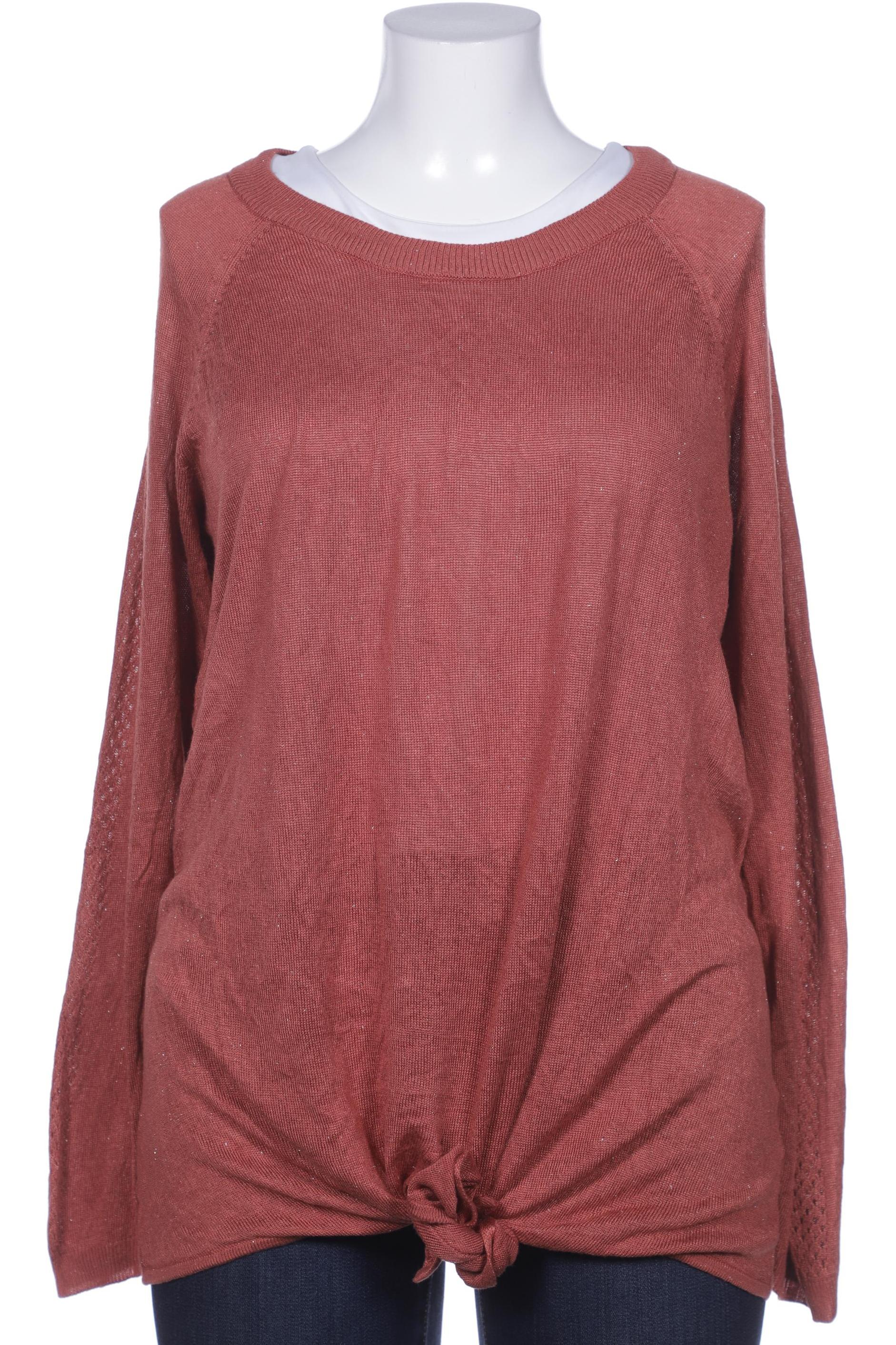 

sheego Damen Pullover, rot