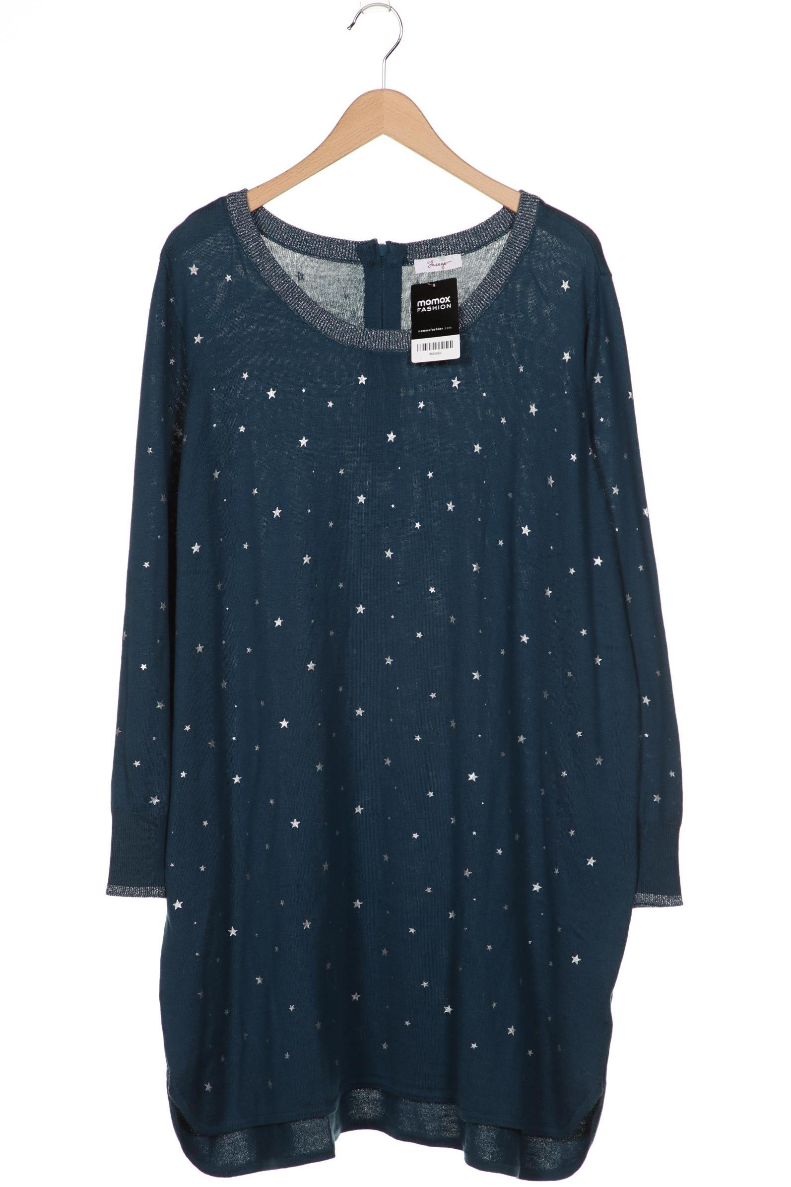 

sheego Damen Pullover, türkis