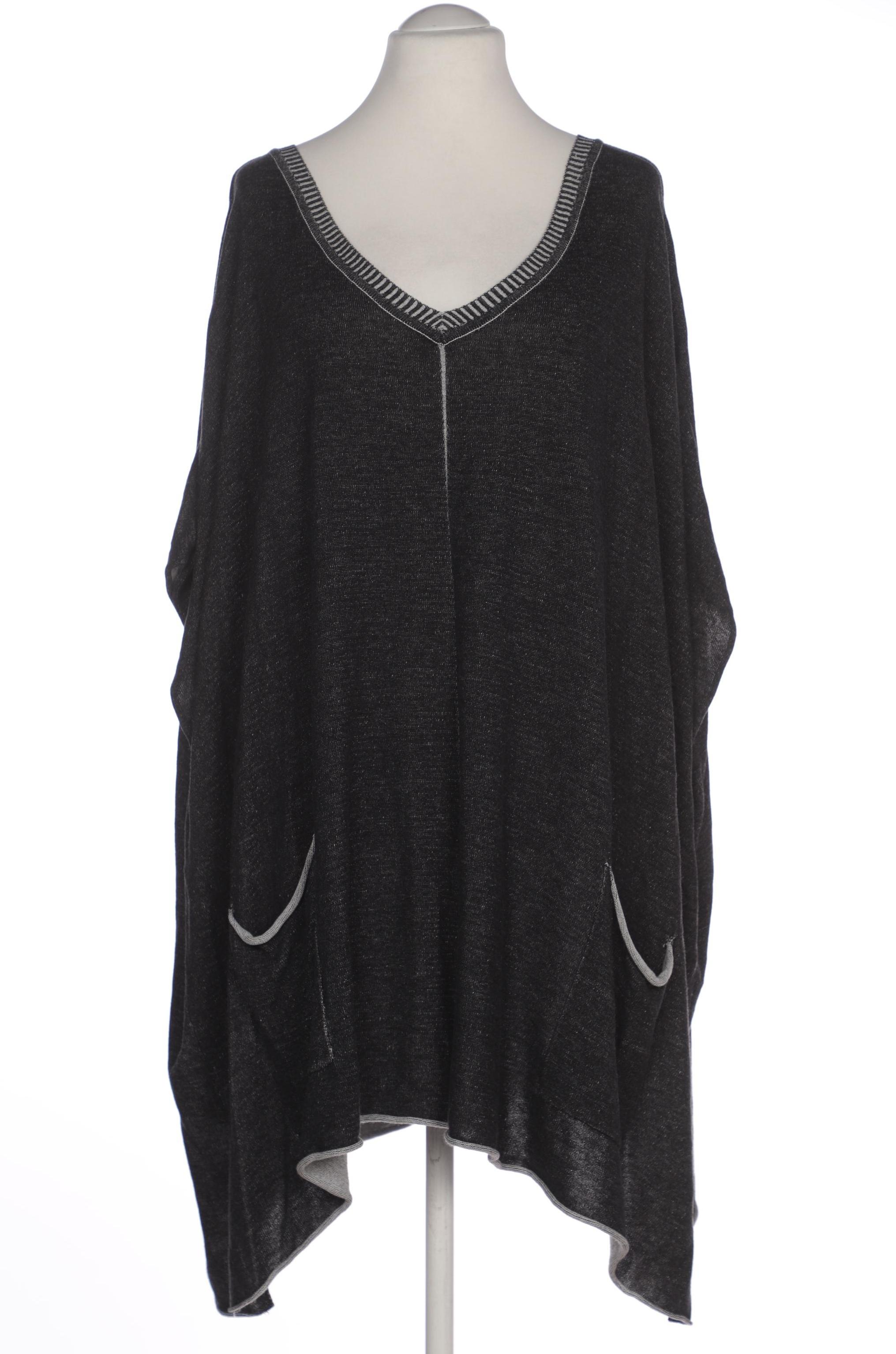 

sheego Damen Pullover, schwarz, Gr. 56