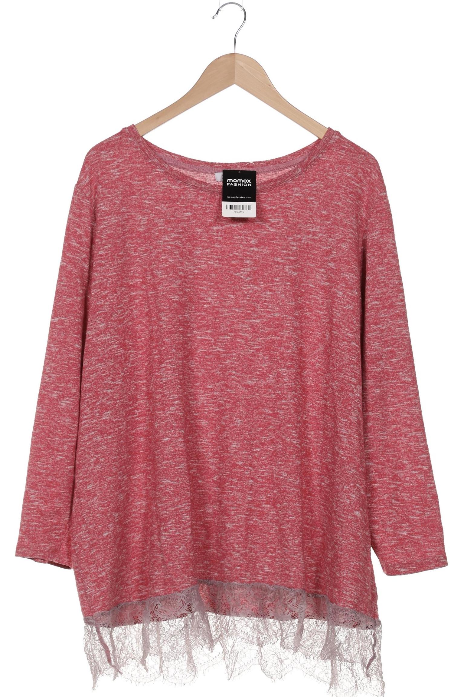 

sheego Damen Pullover, pink, Gr. 52