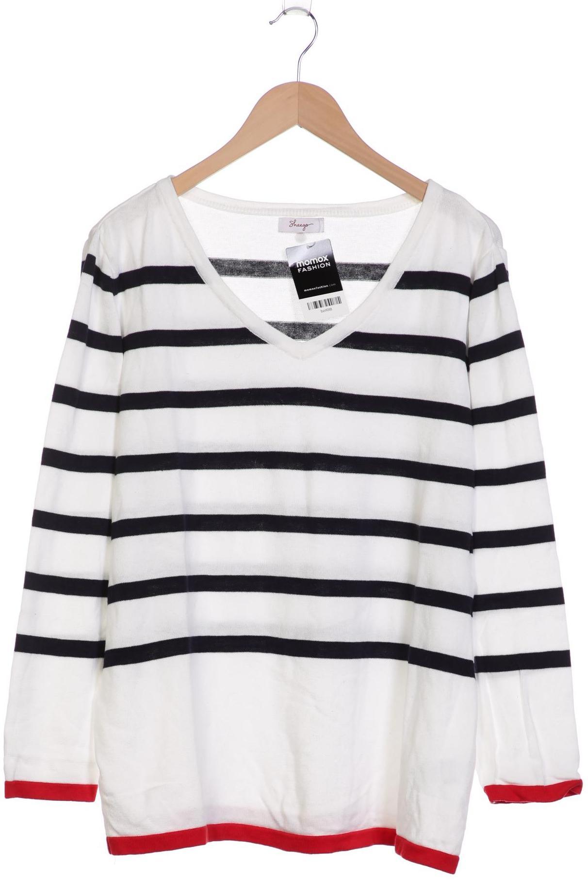 

sheego Damen Pullover, mehrfarbig, Gr. 44