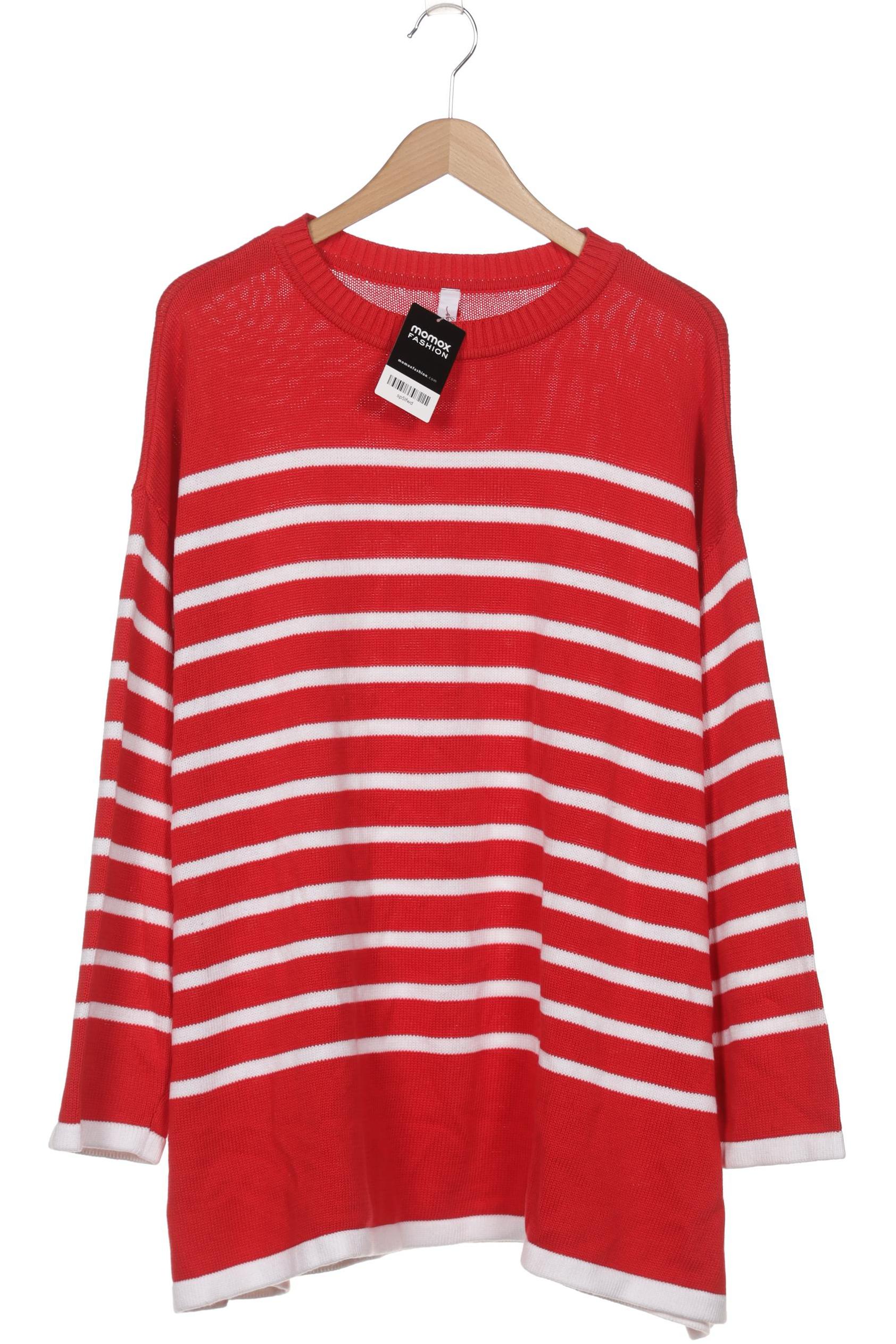 

sheego Damen Pullover, rot, Gr. 48