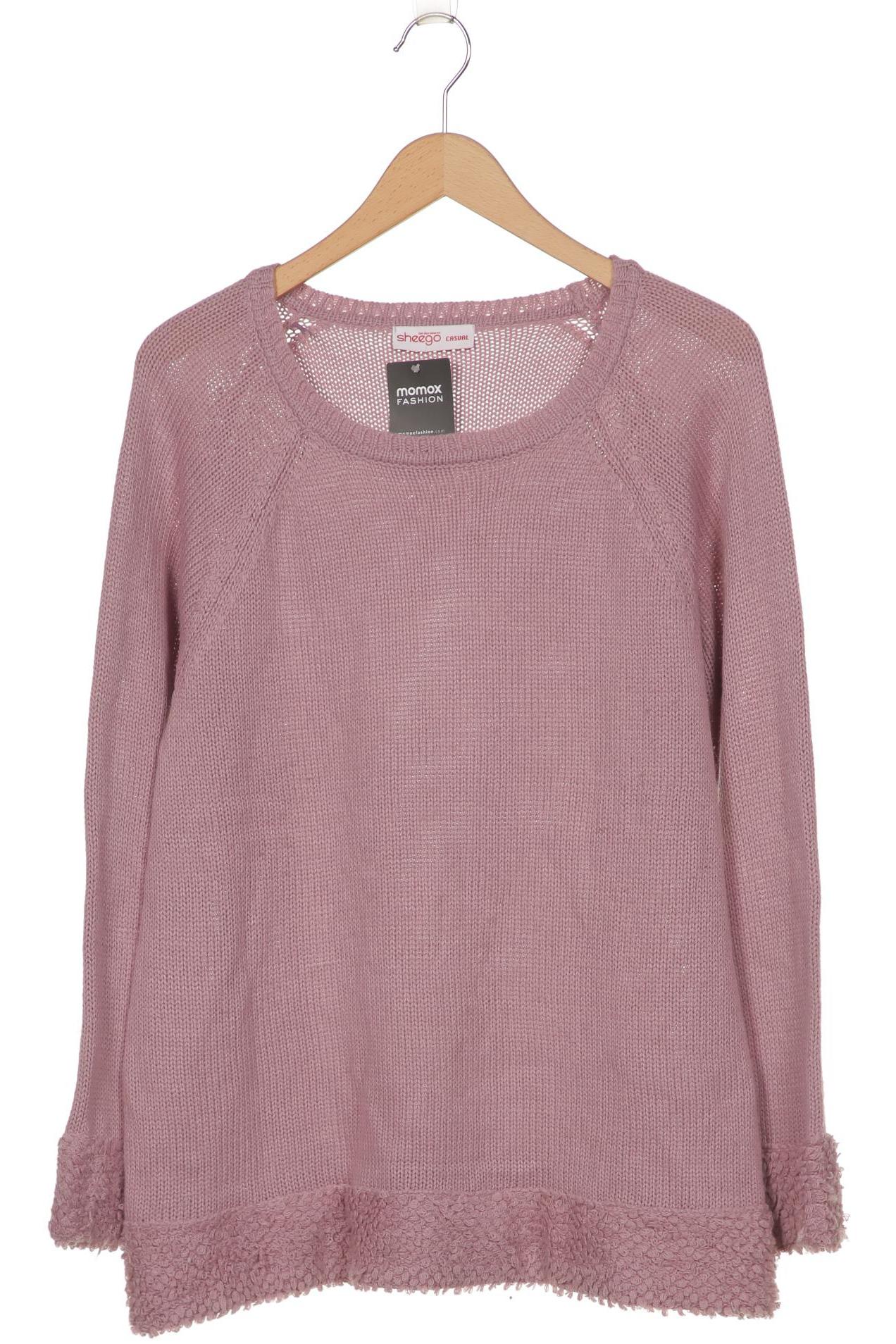 

sheego Damen Pullover, flieder