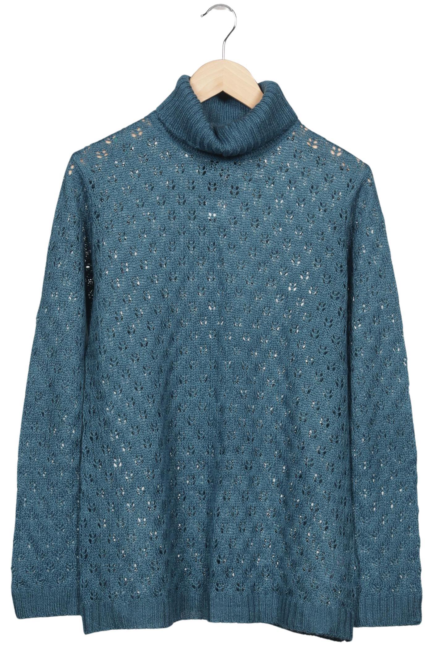 

sheego Damen Pullover, türkis, Gr. 40