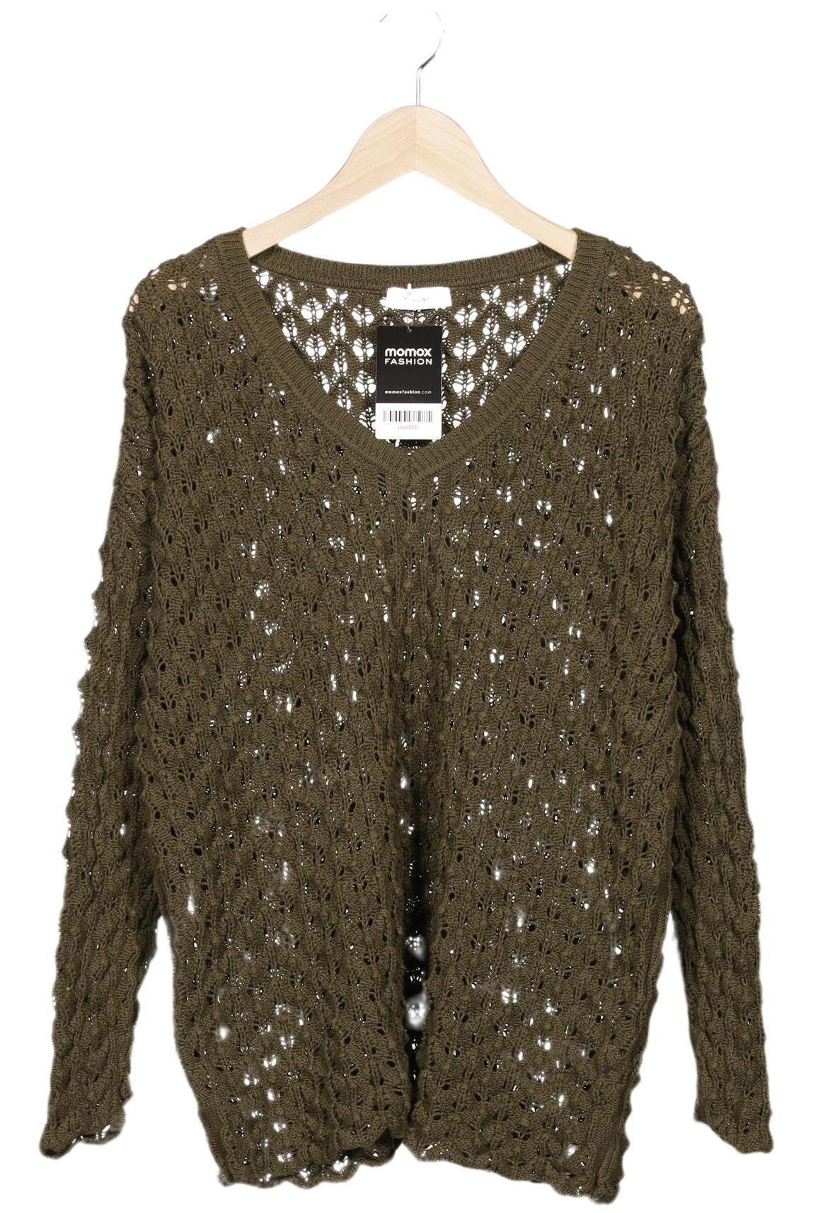 

sheego Damen Pullover, grün, Gr. 44