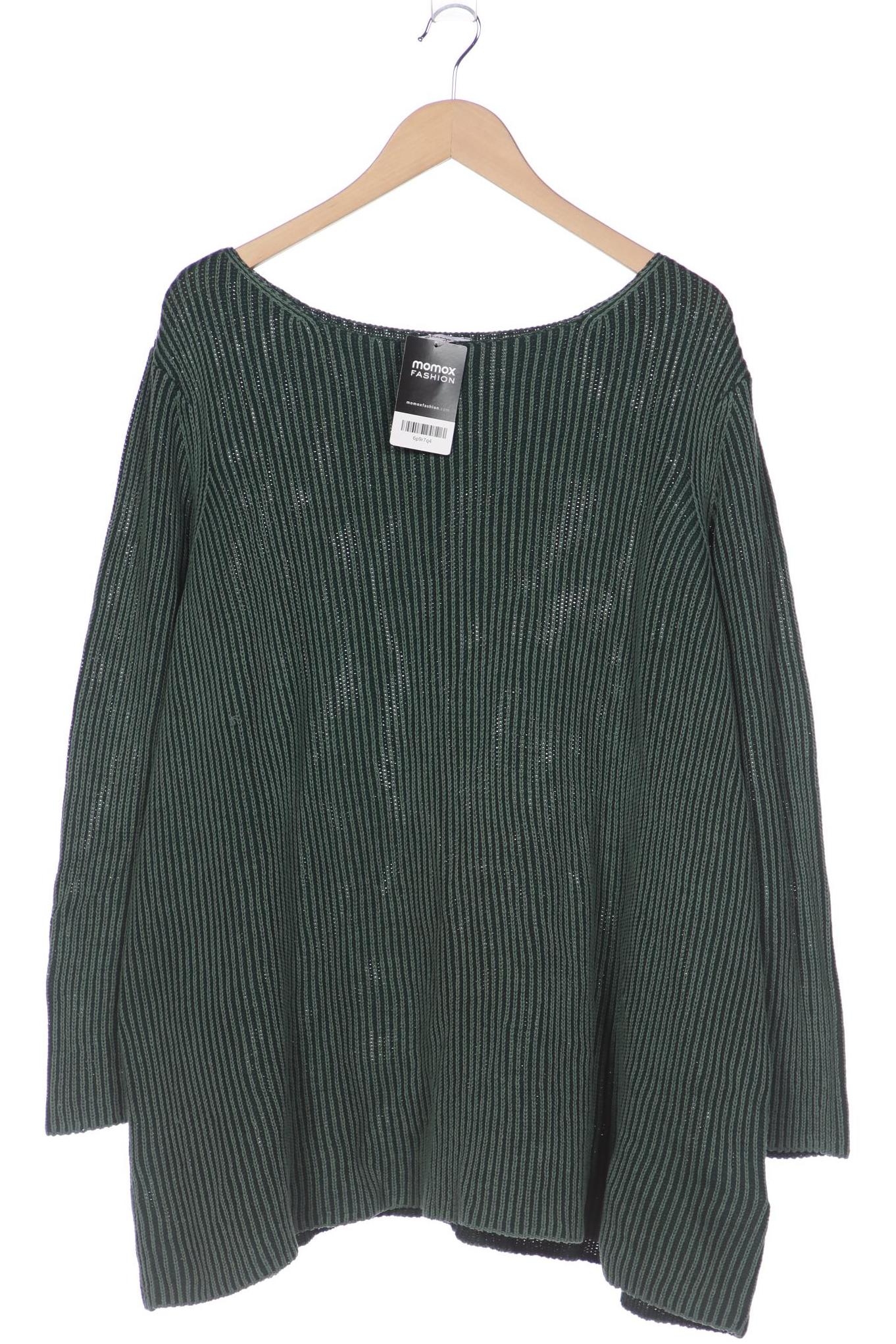

sheego Damen Pullover, grün, Gr. 48