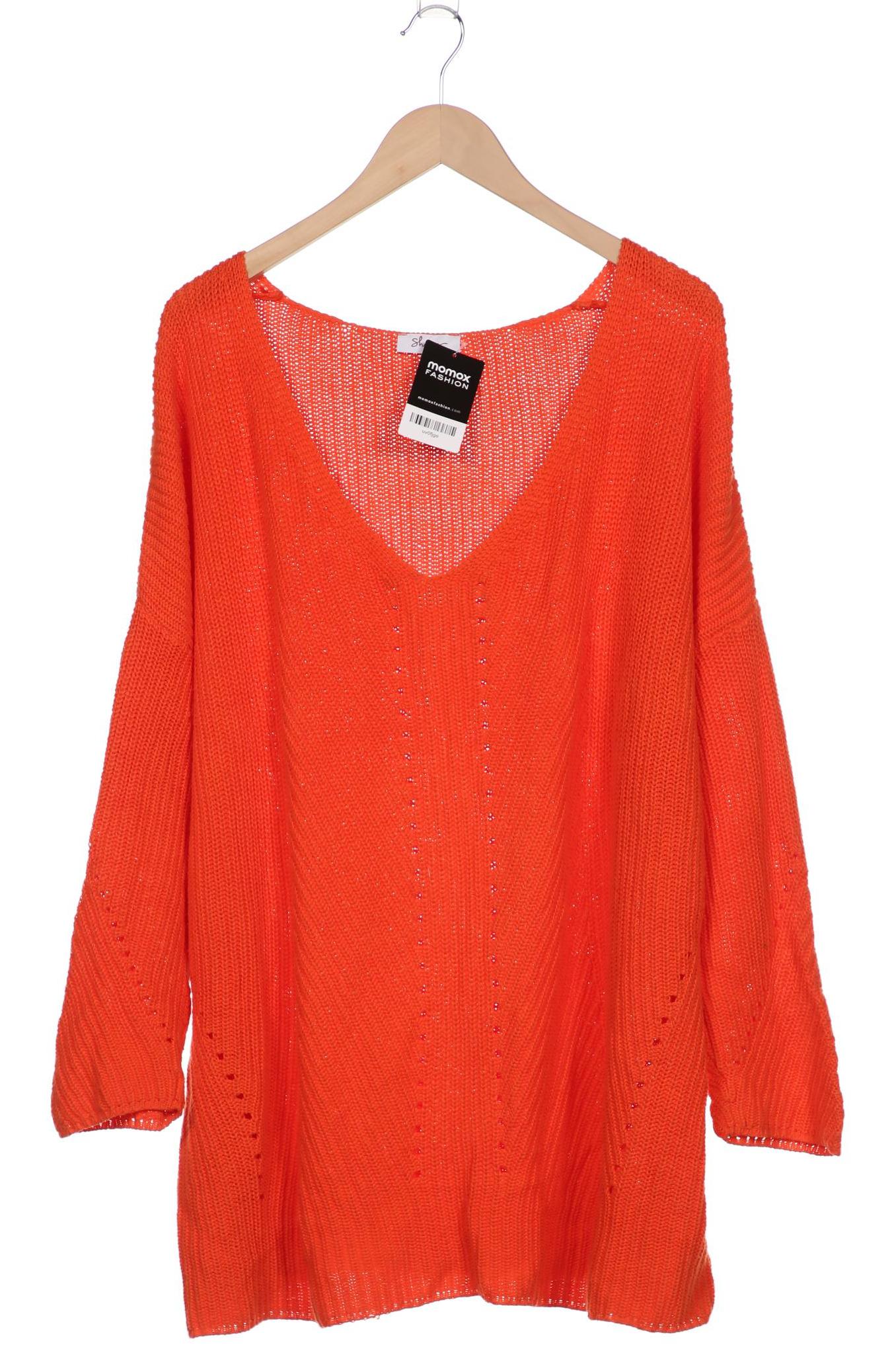 

sheego Damen Pullover, orange