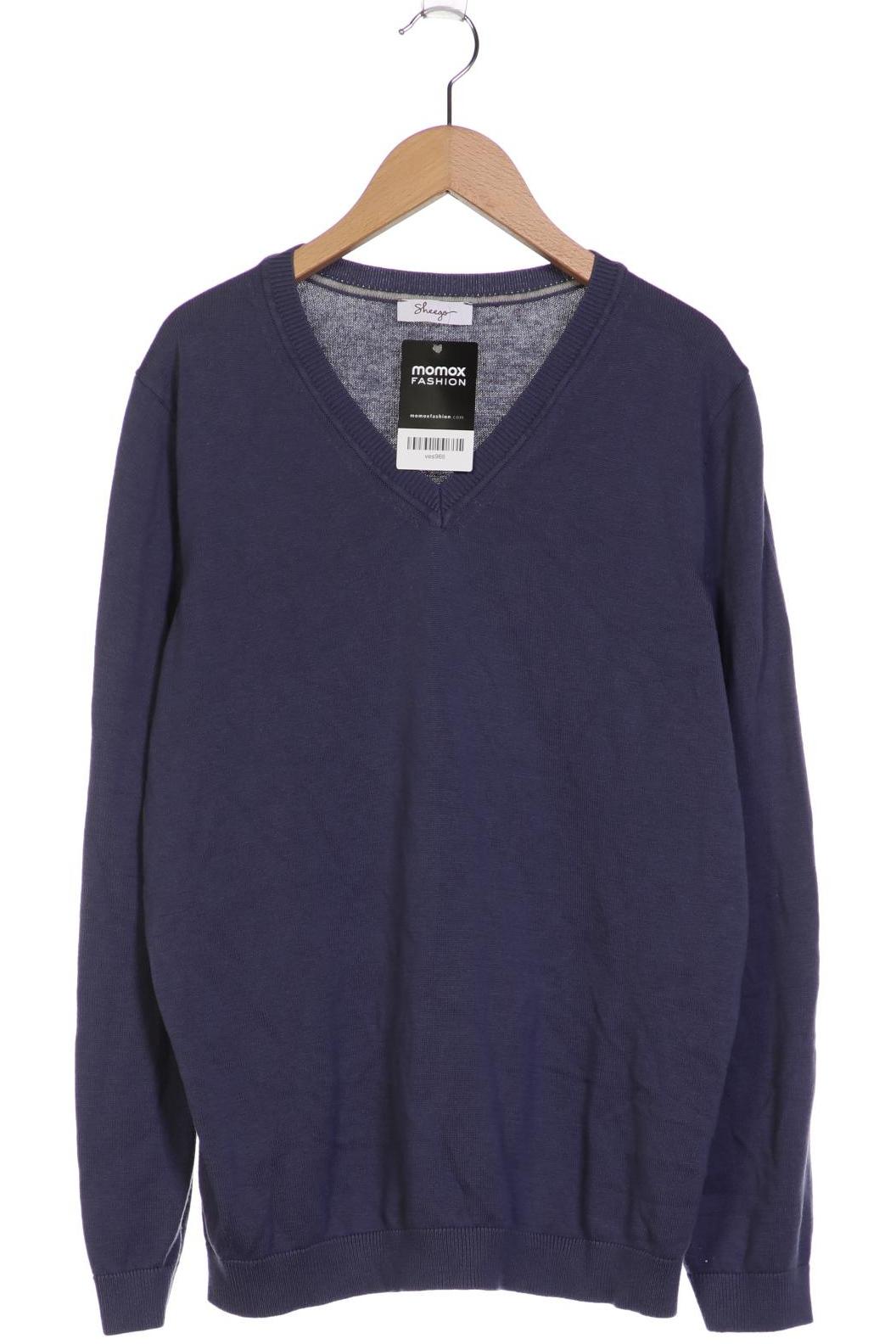 

sheego Damen Pullover, marineblau, Gr. 44