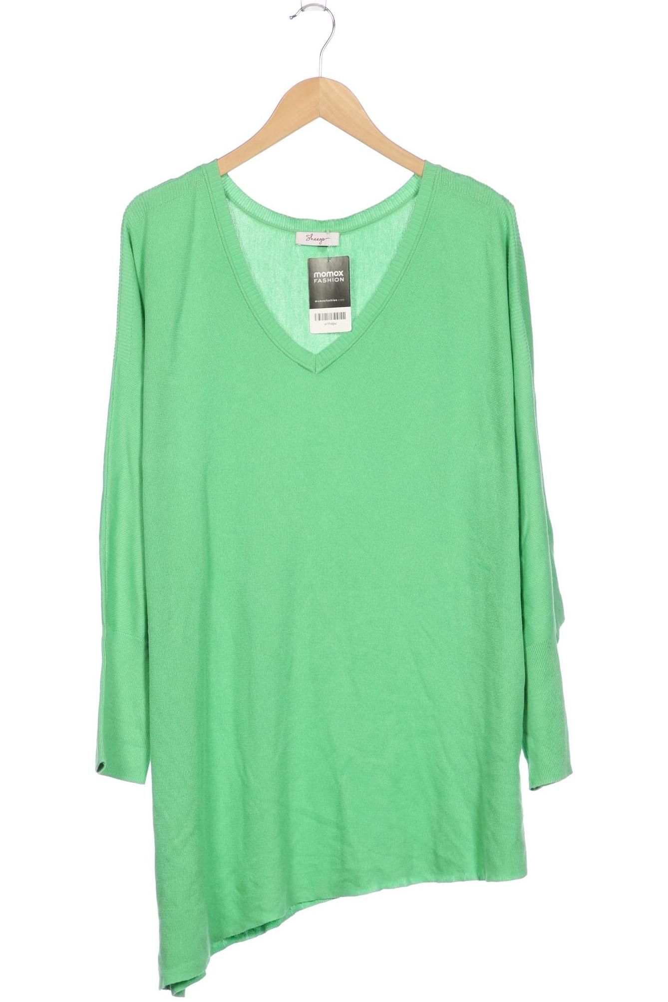 

sheego Damen Pullover, grün, Gr. 48
