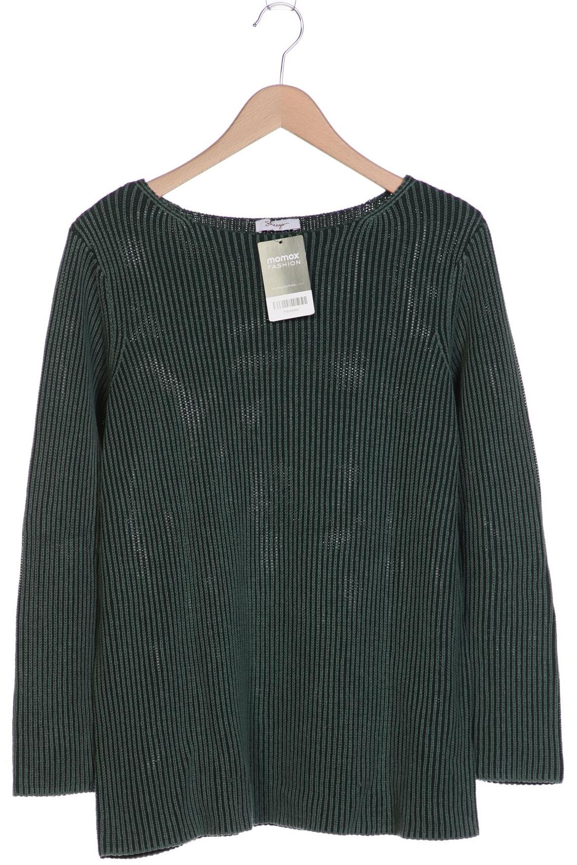 

sheego Damen Pullover, grün