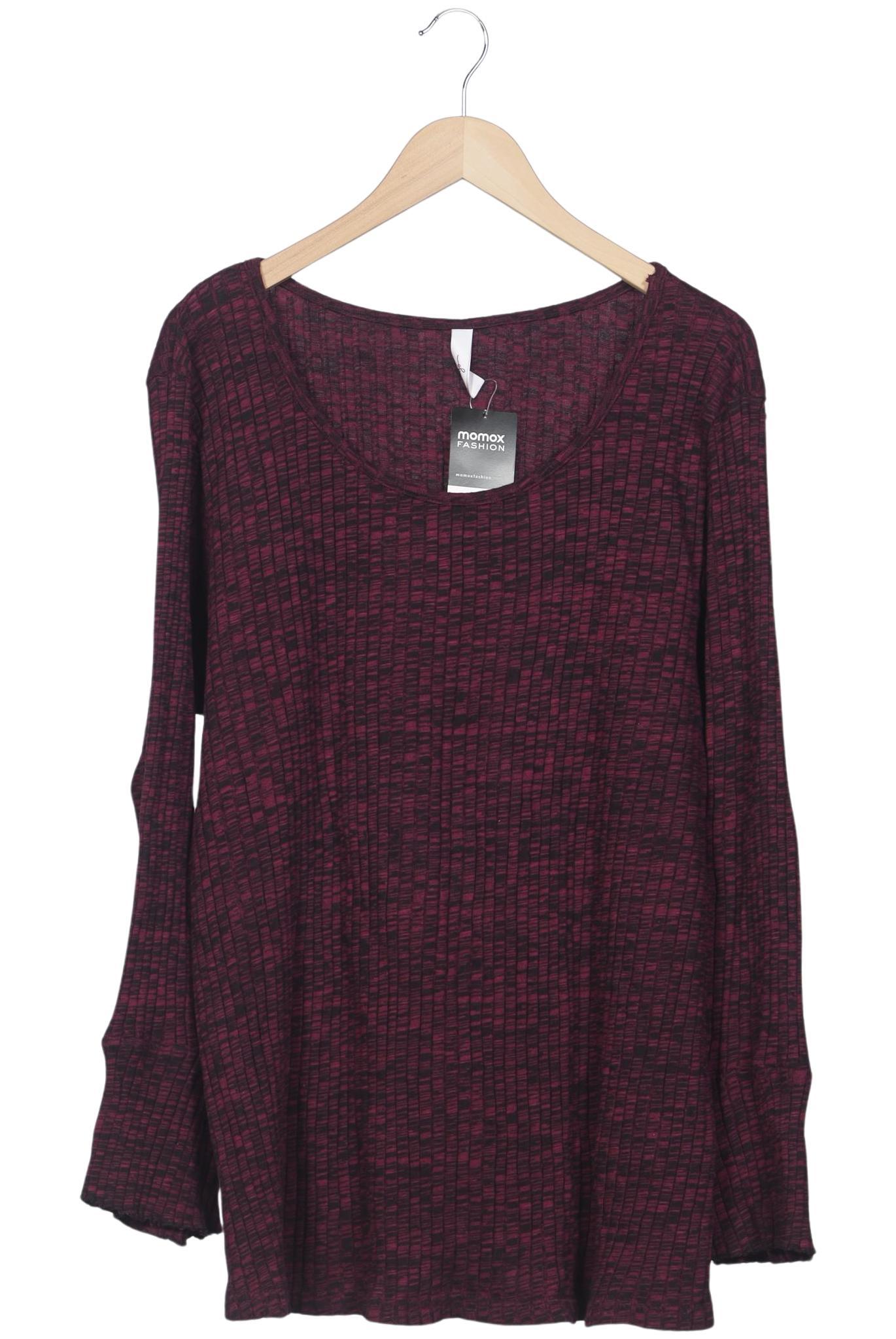 

sheego Damen Pullover, bordeaux, Gr. 44
