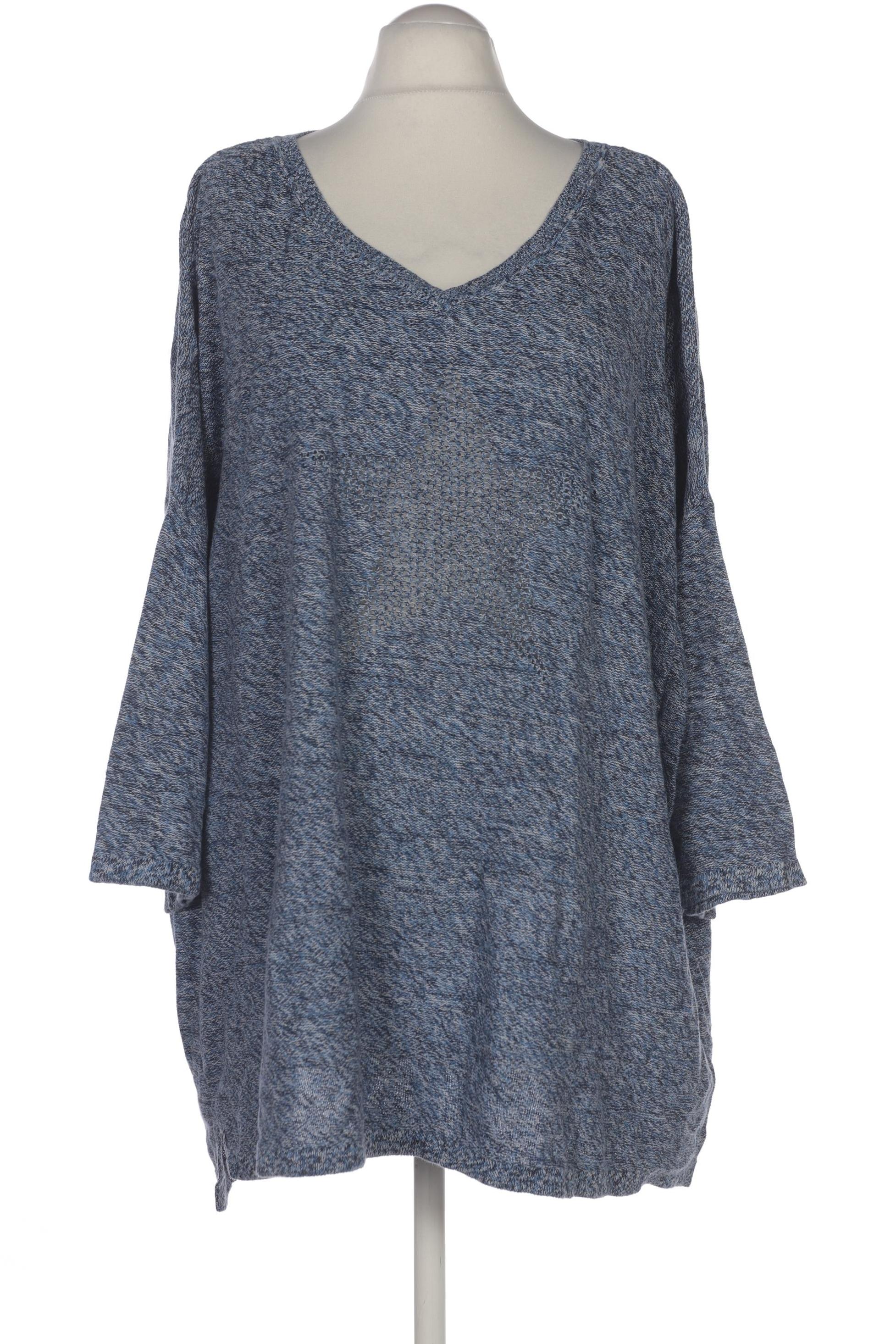

sheego Damen Pullover, blau, Gr. 56