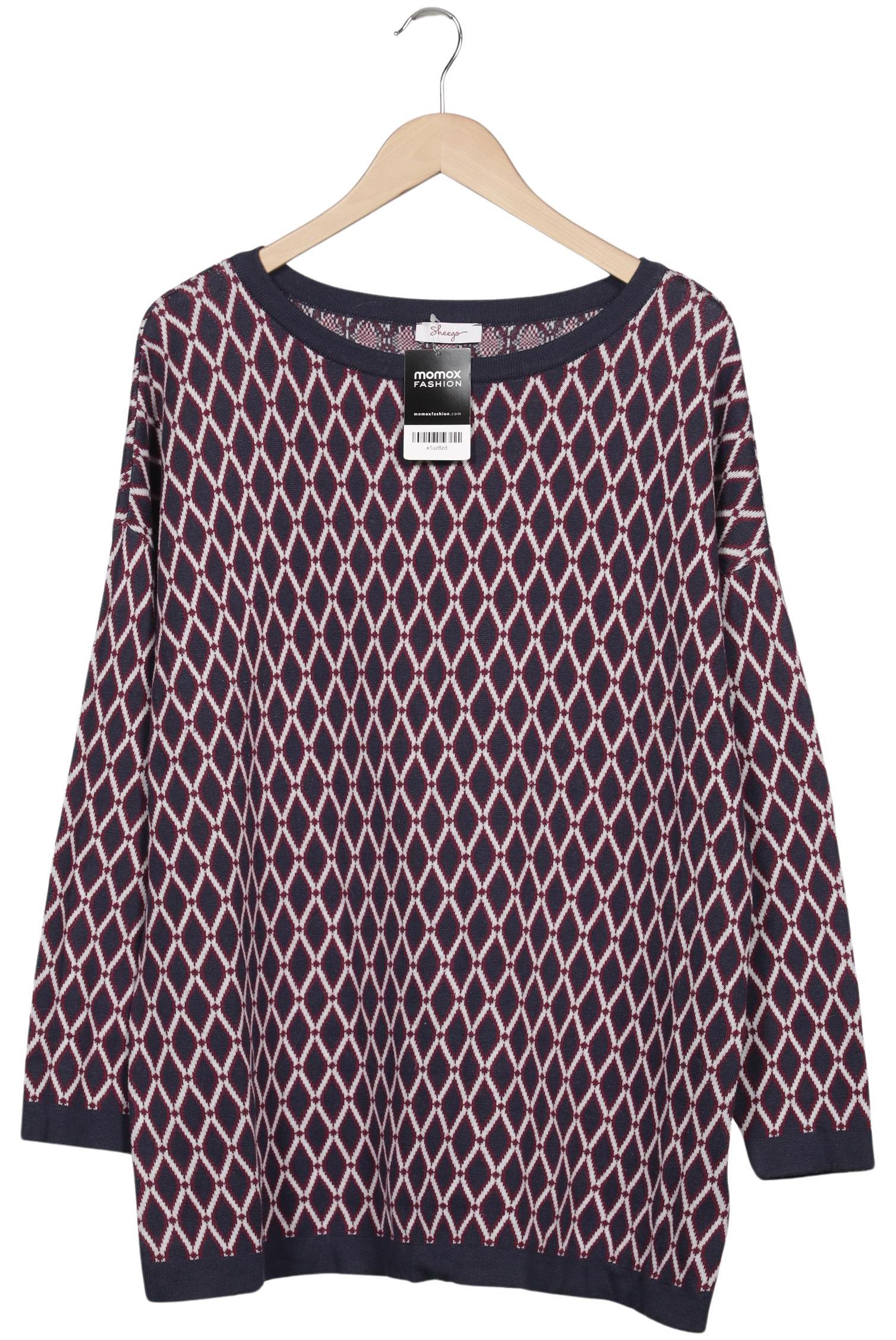 

sheego Damen Pullover, flieder, Gr. 48