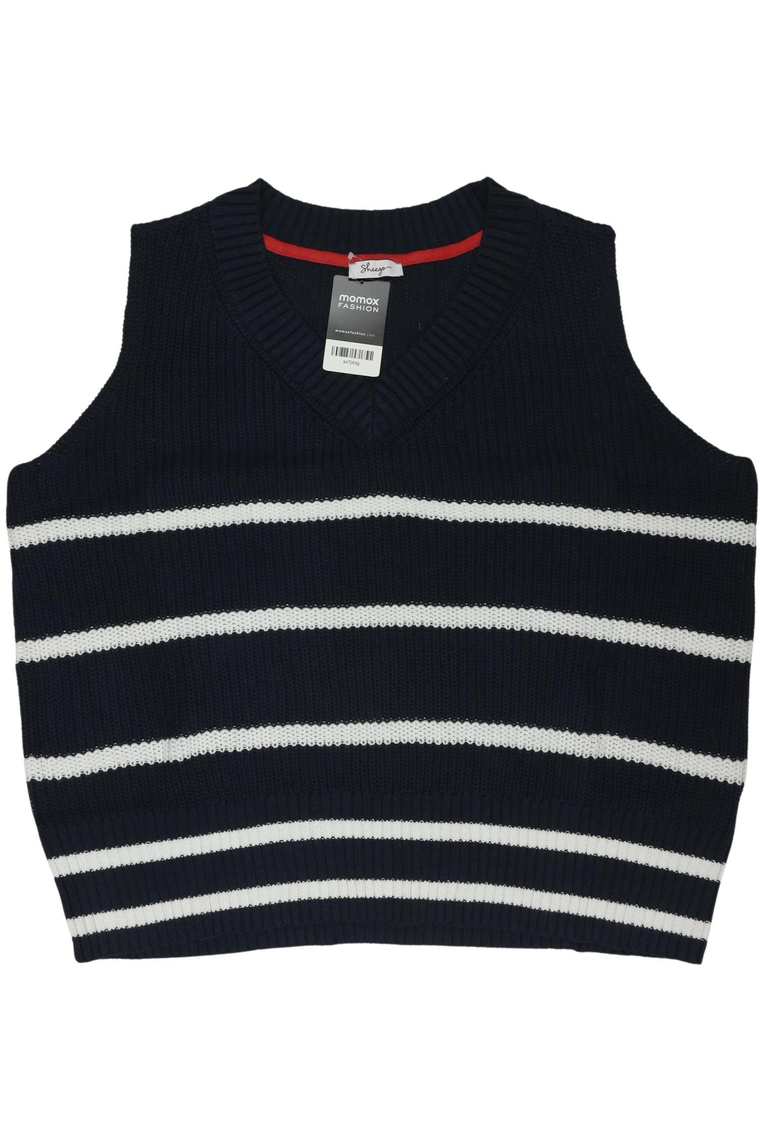 

sheego Damen Pullover, mehrfarbig, Gr. 48