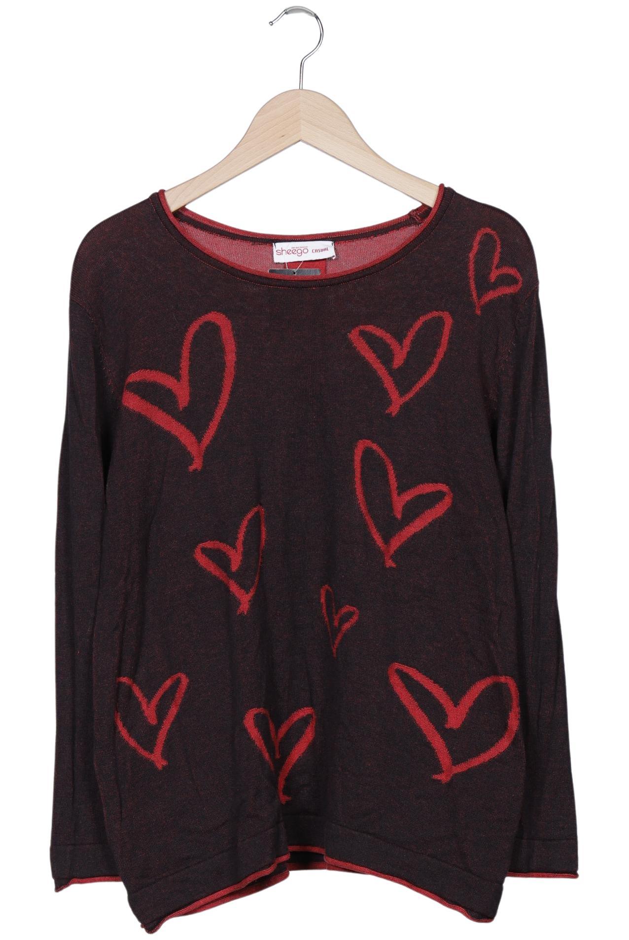 

sheego Damen Pullover, mehrfarbig, Gr. 44