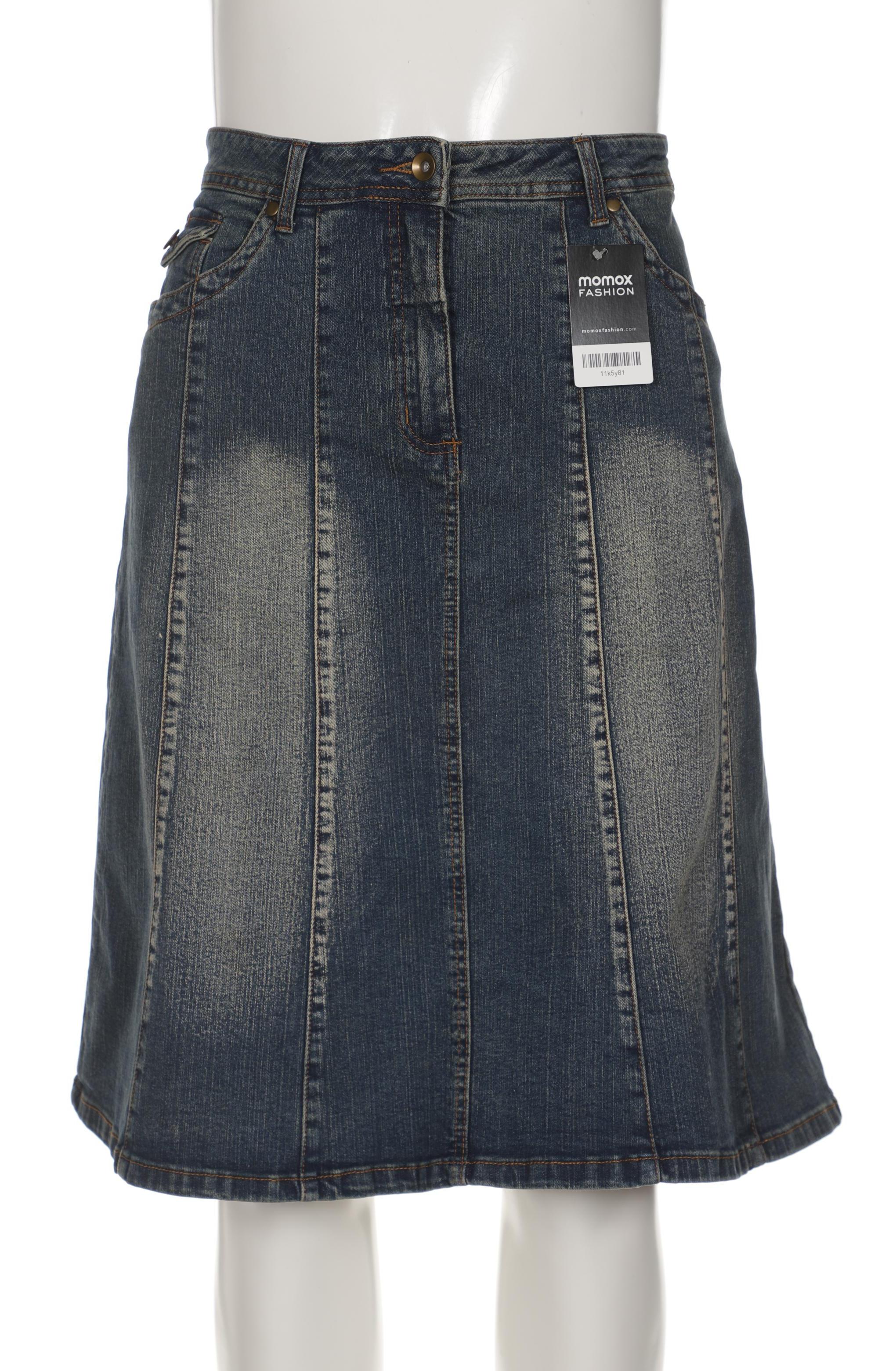 

sheego Damen Rock, blau