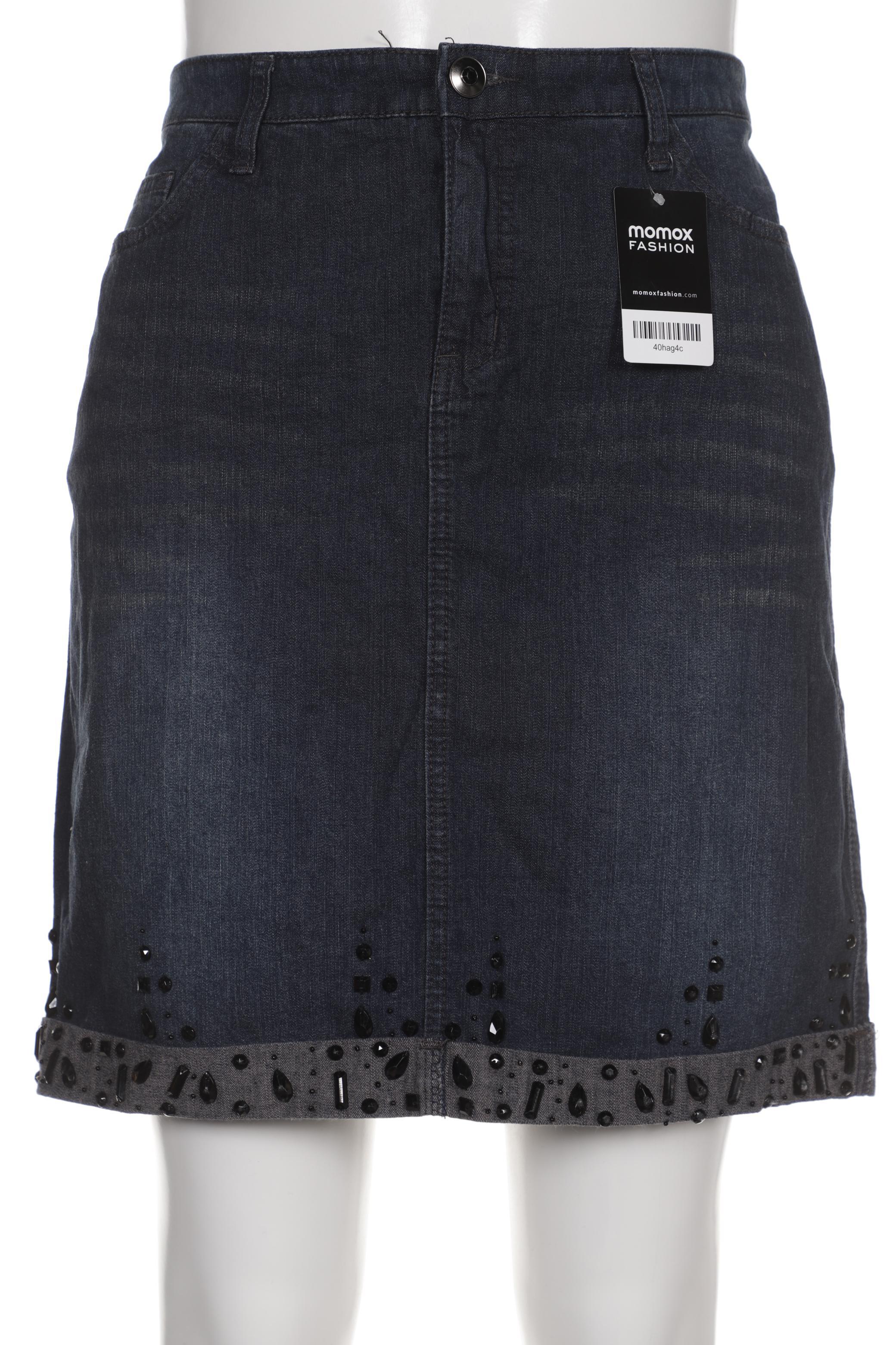 

sheego Damen Rock, marineblau