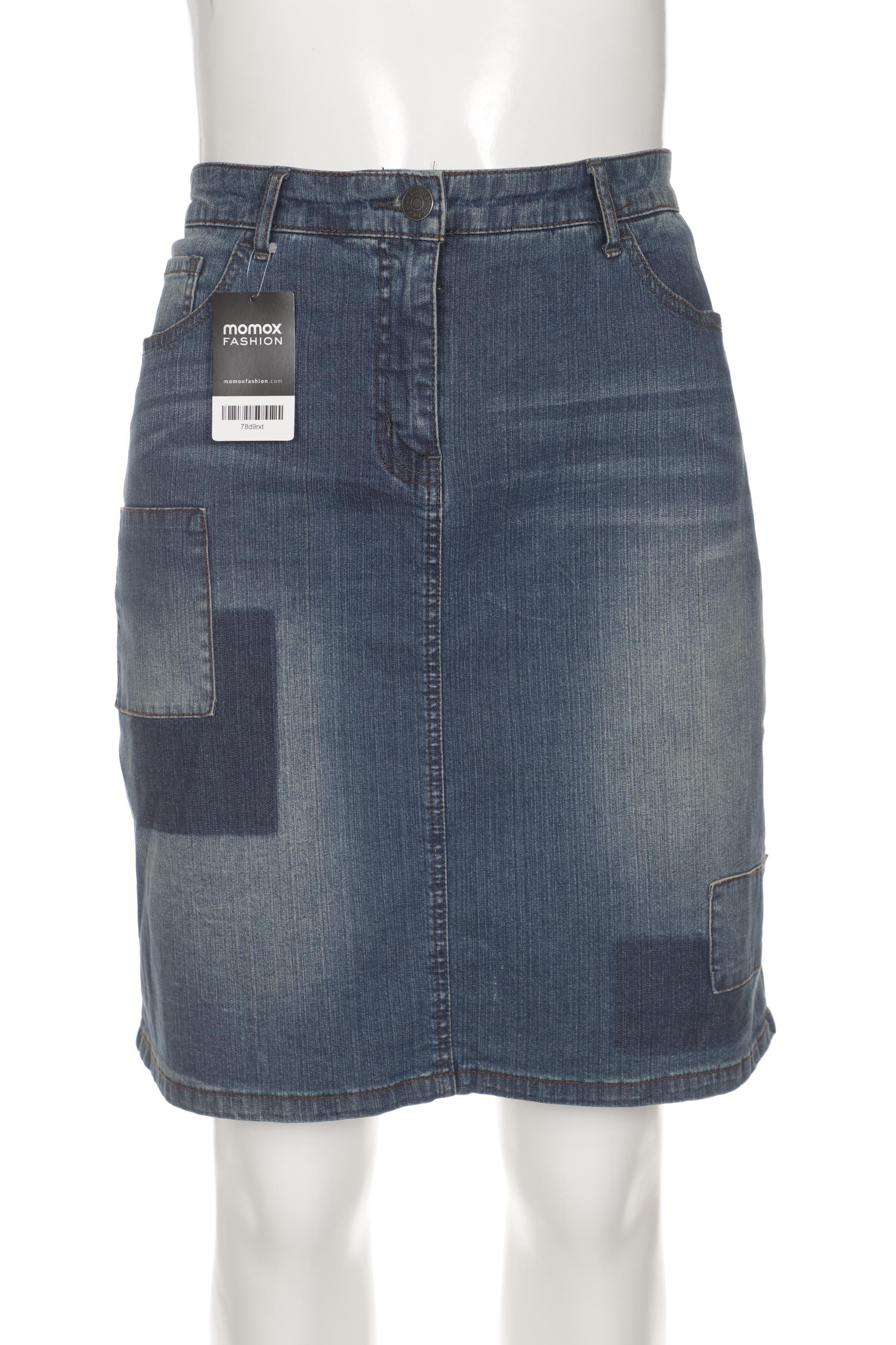 

sheego Damen Rock, blau