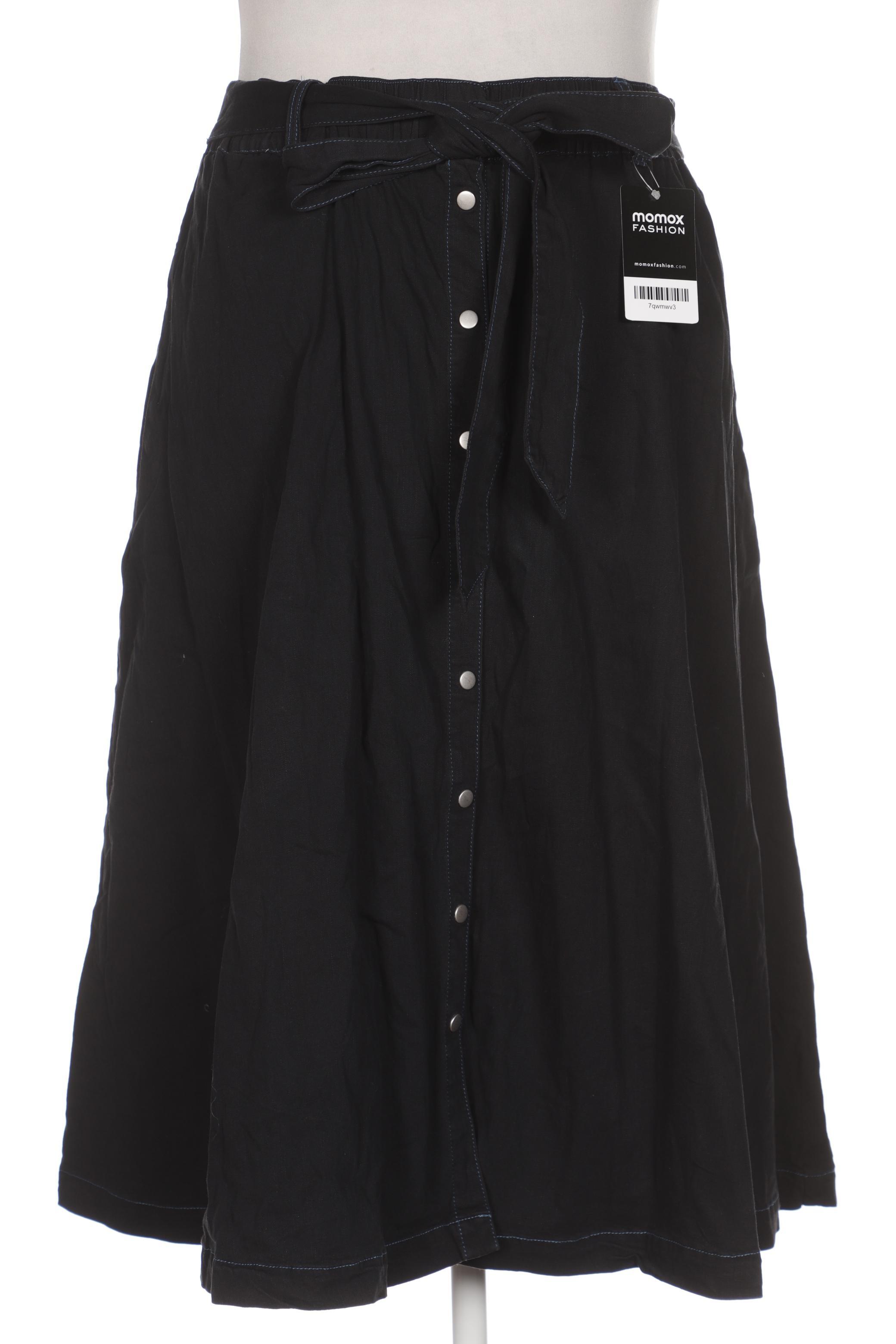 

sheego Damen Rock, schwarz, Gr. 32