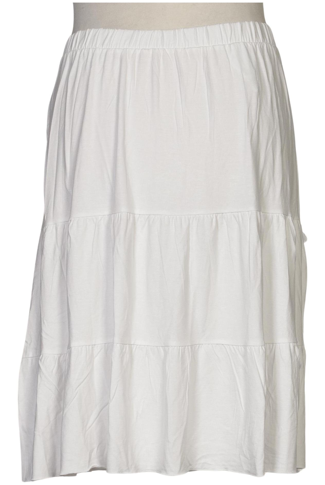 

sheego Damen Rock, weiß, Gr. 46