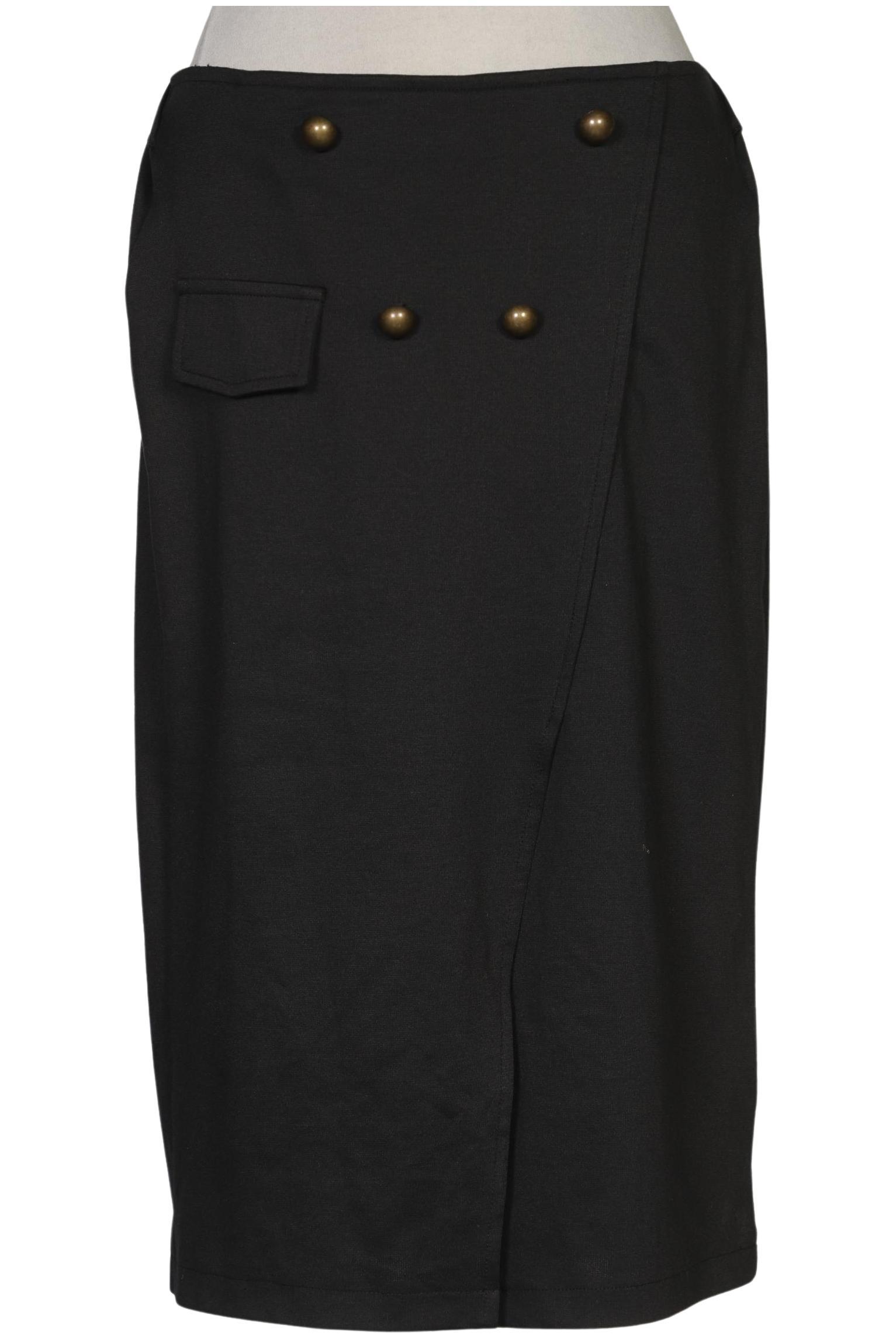 

sheego Damen Rock, schwarz, Gr. 40