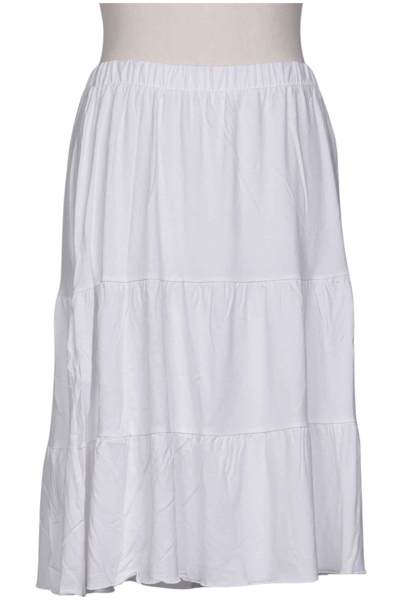 

sheego Damen Rock, weiß, Gr. 48