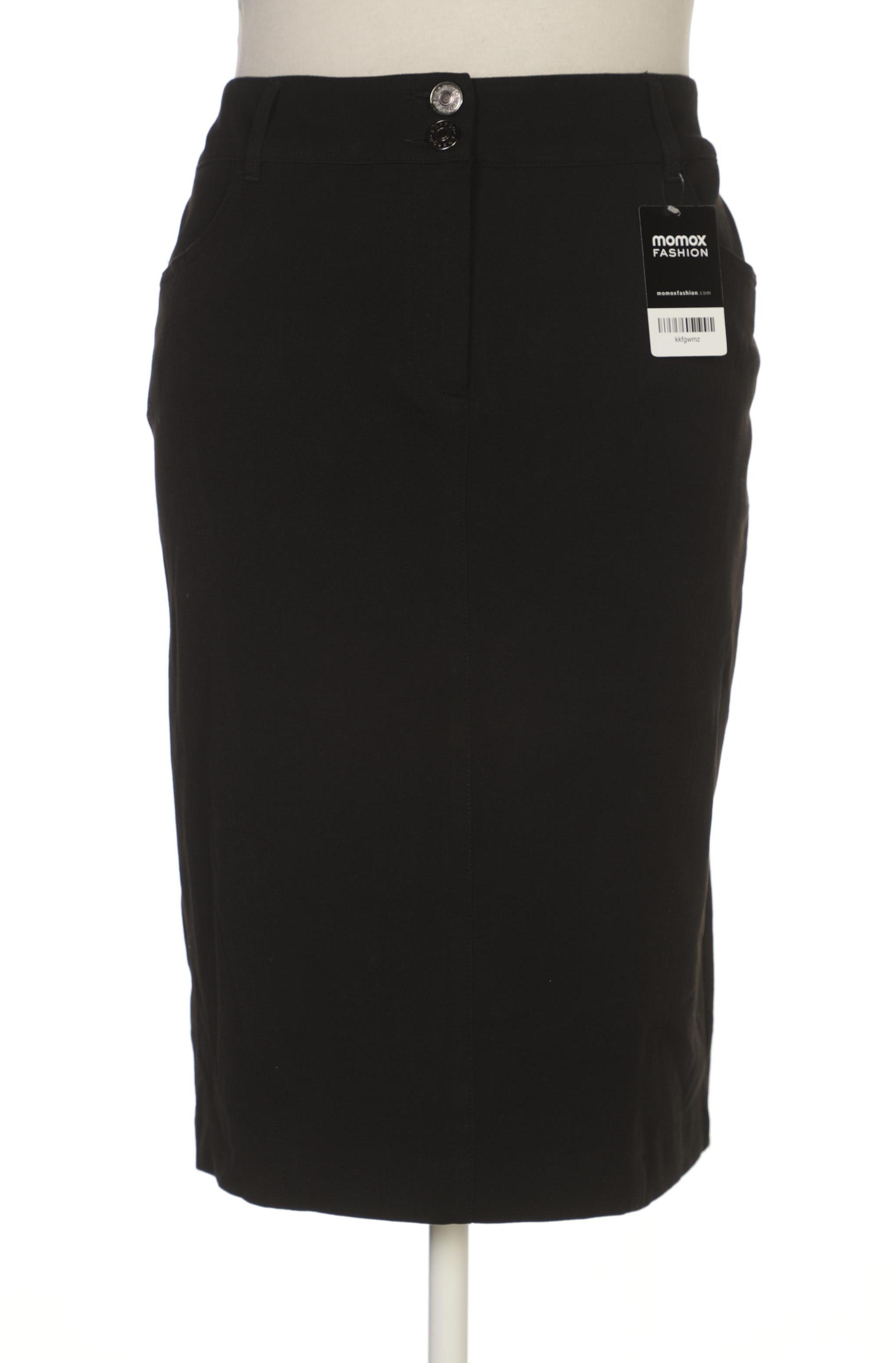

sheego Damen Rock, schwarz, Gr. 44