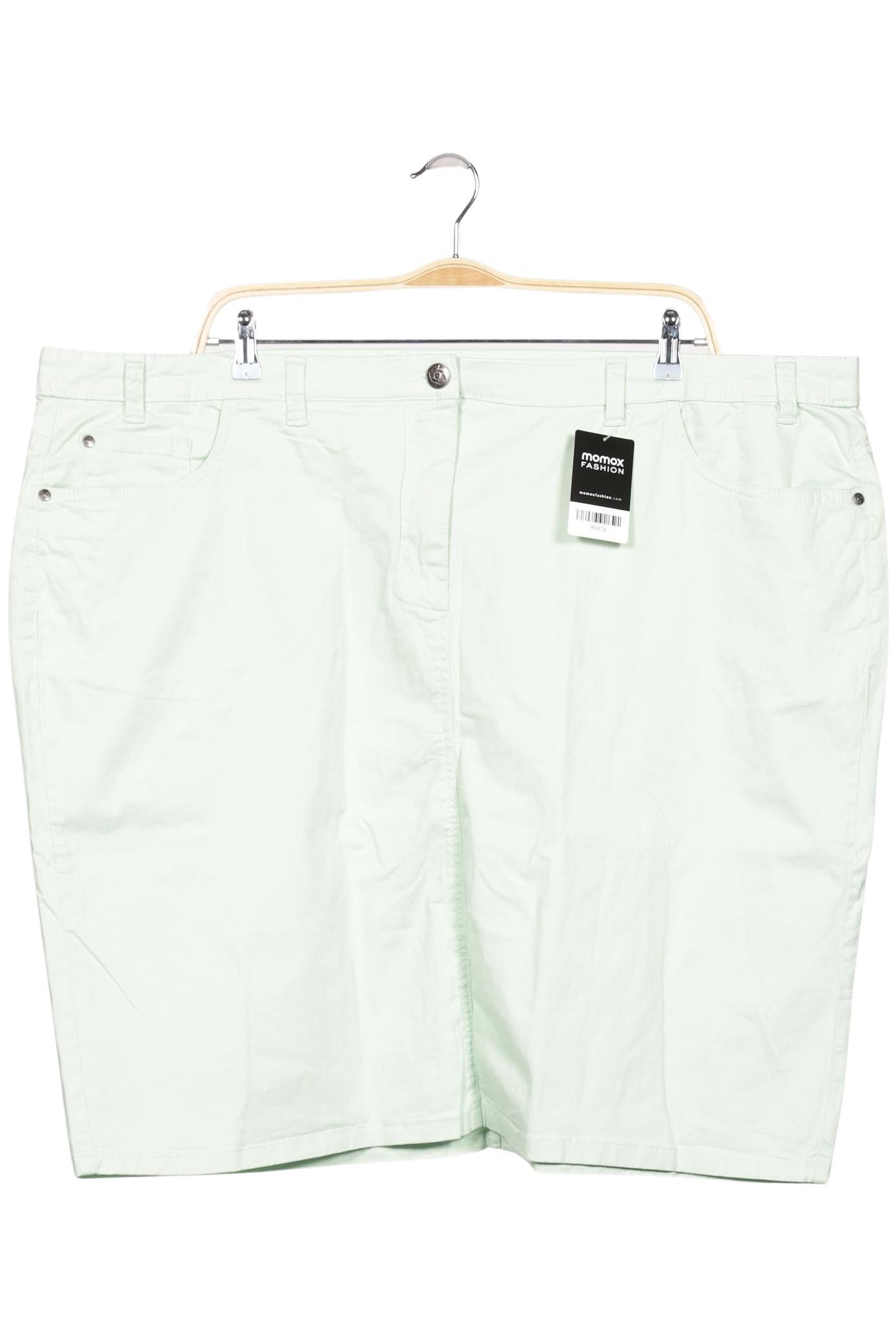 

sheego Damen Rock, hellgrün, Gr. 58