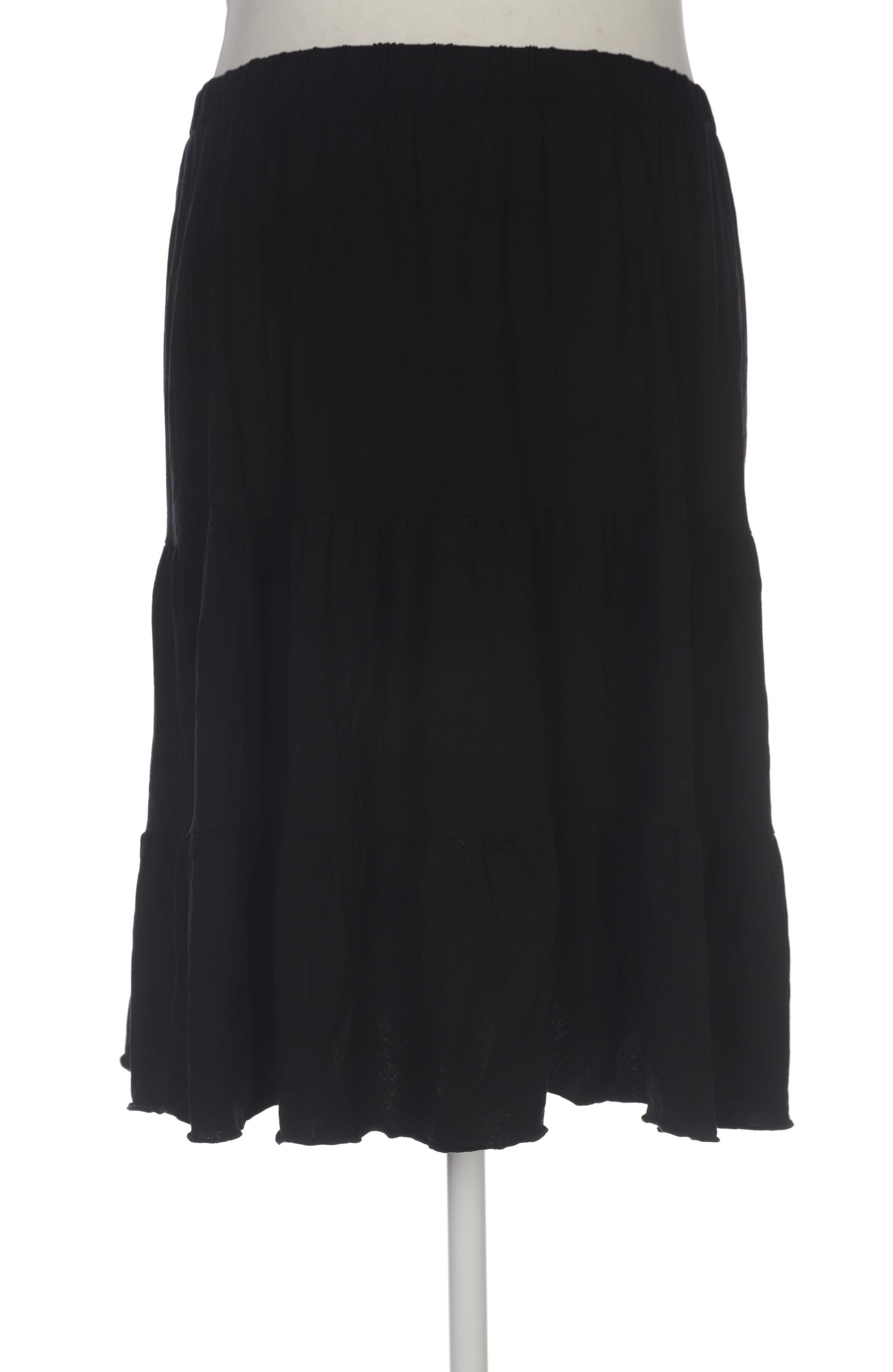 

sheego Damen Rock, schwarz, Gr. 44