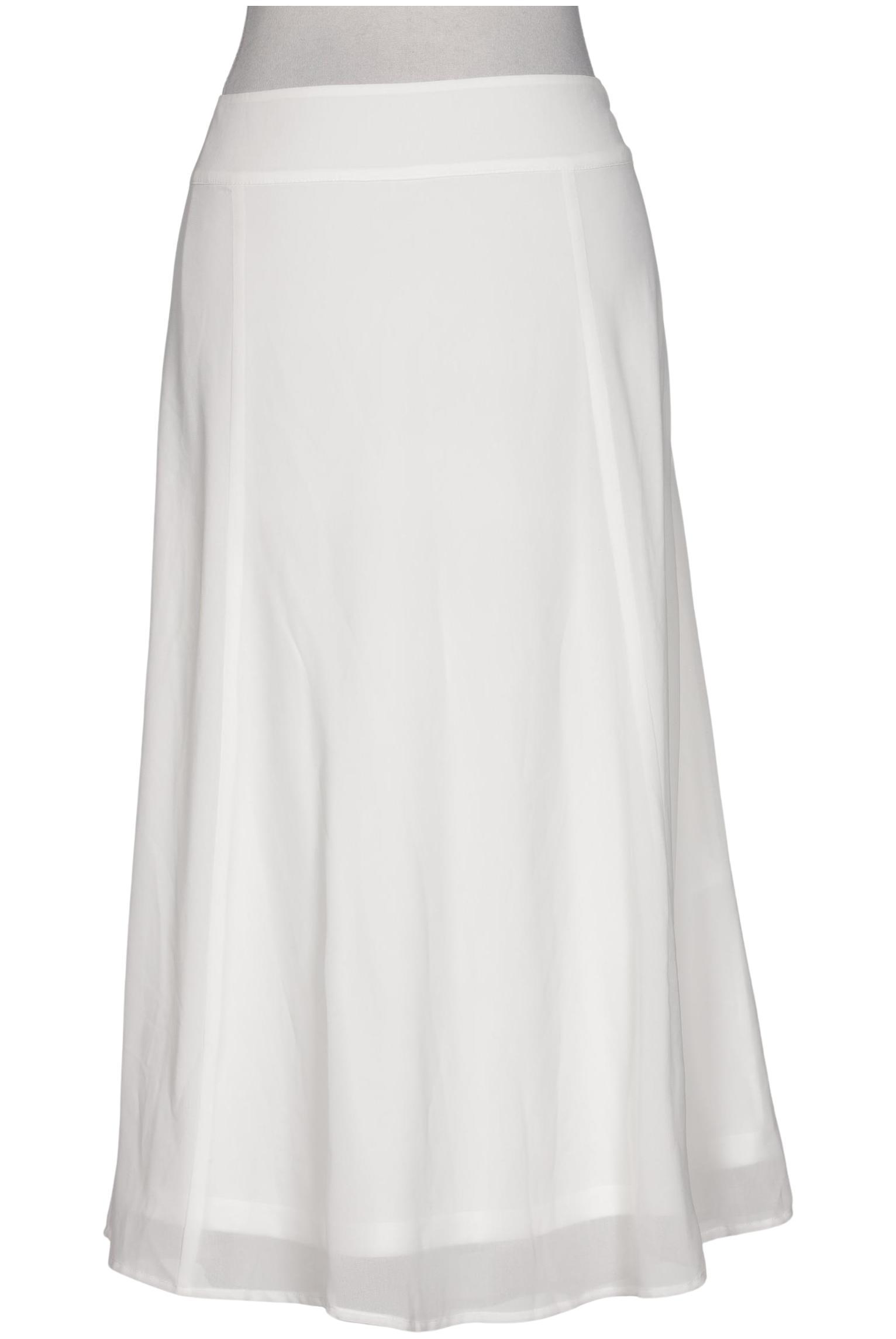 

sheego Damen Rock, weiß, Gr. 40