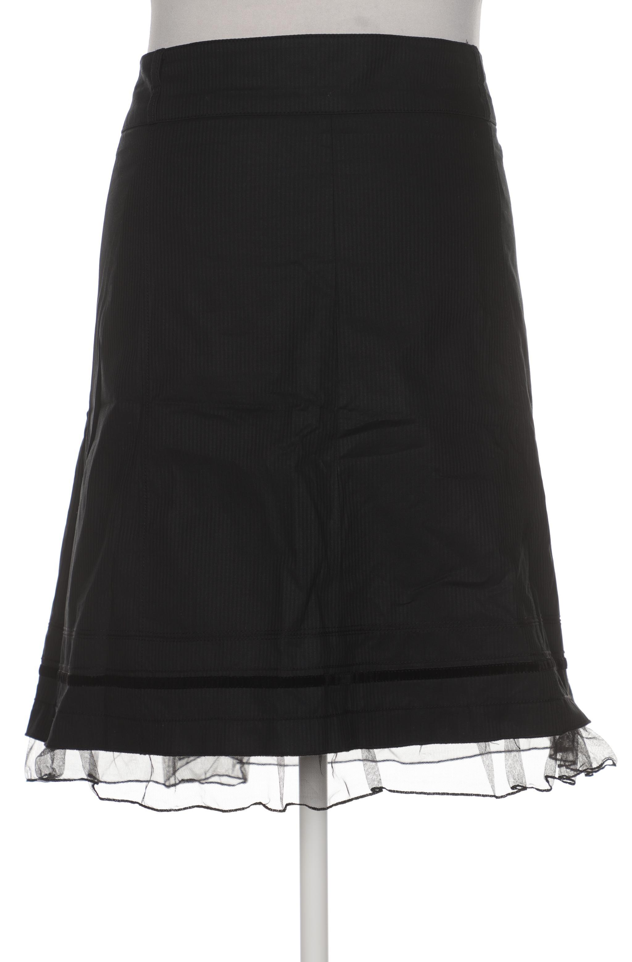 

sheego Damen Rock, schwarz, Gr. 48