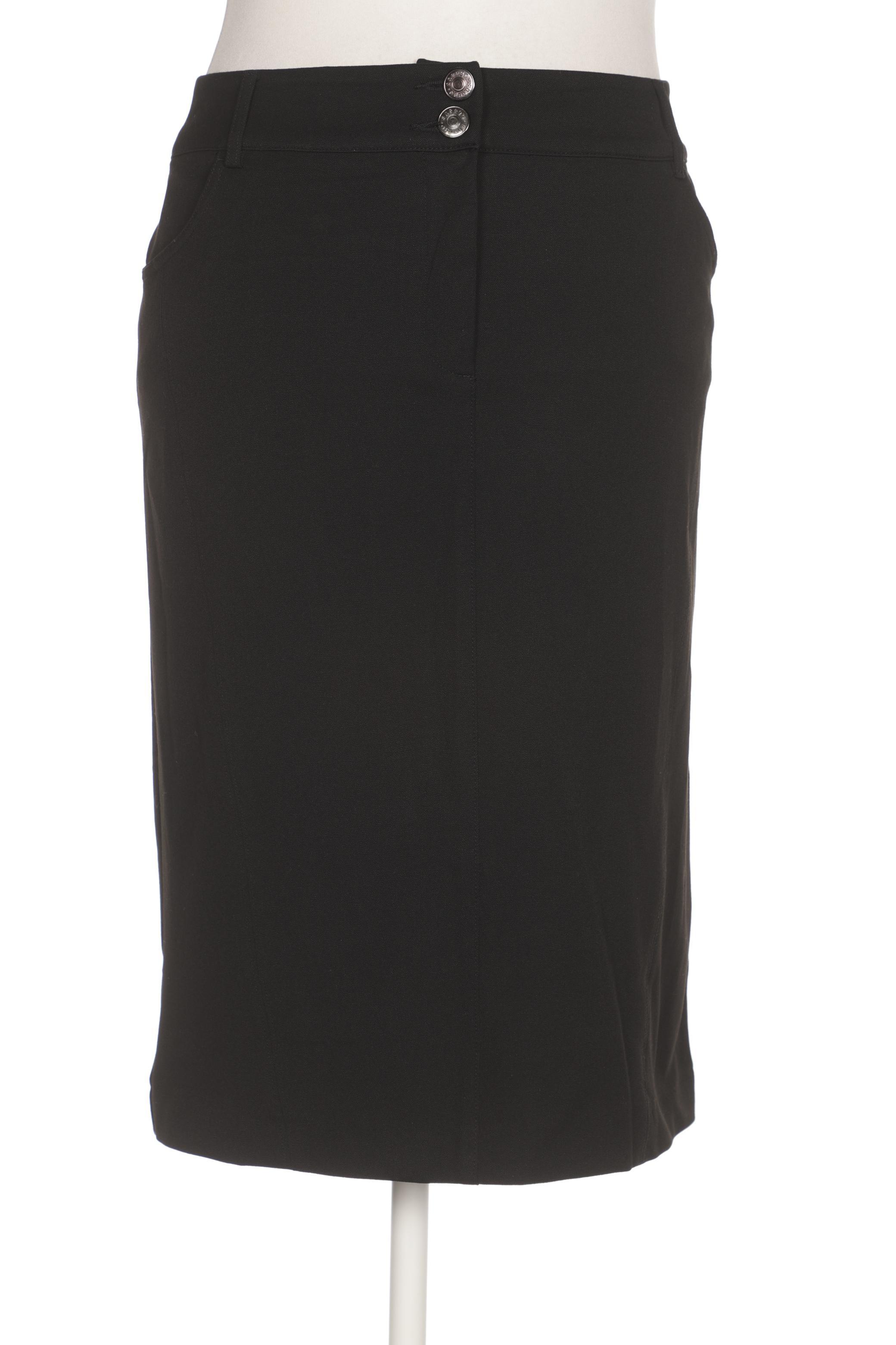 

sheego Damen Rock, schwarz, Gr. 46
