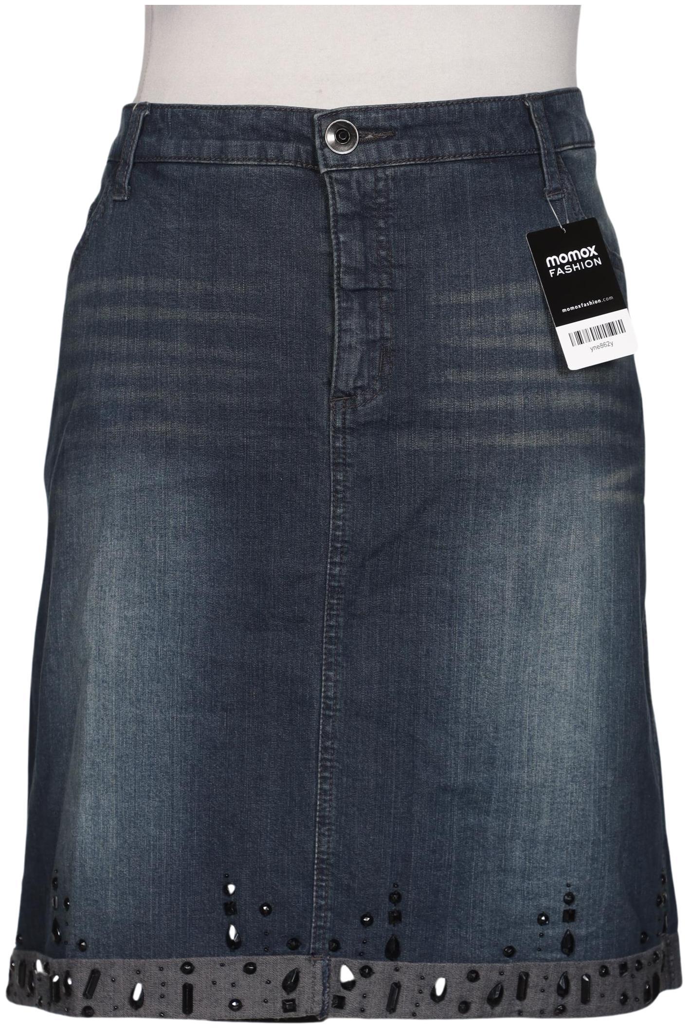 

sheego Damen Rock, marineblau, Gr. 50