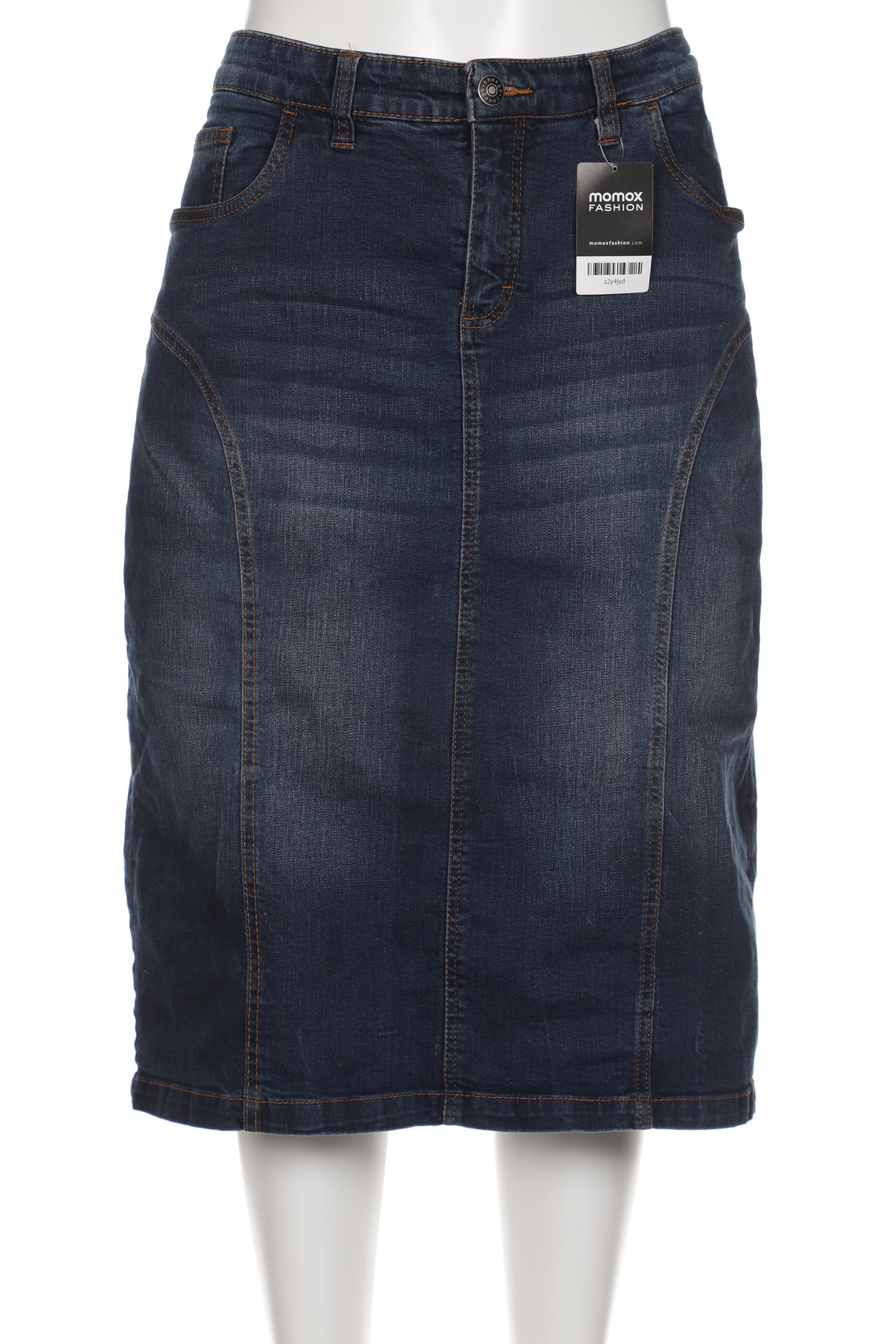 

sheego Damen Rock, blau, Gr. 48