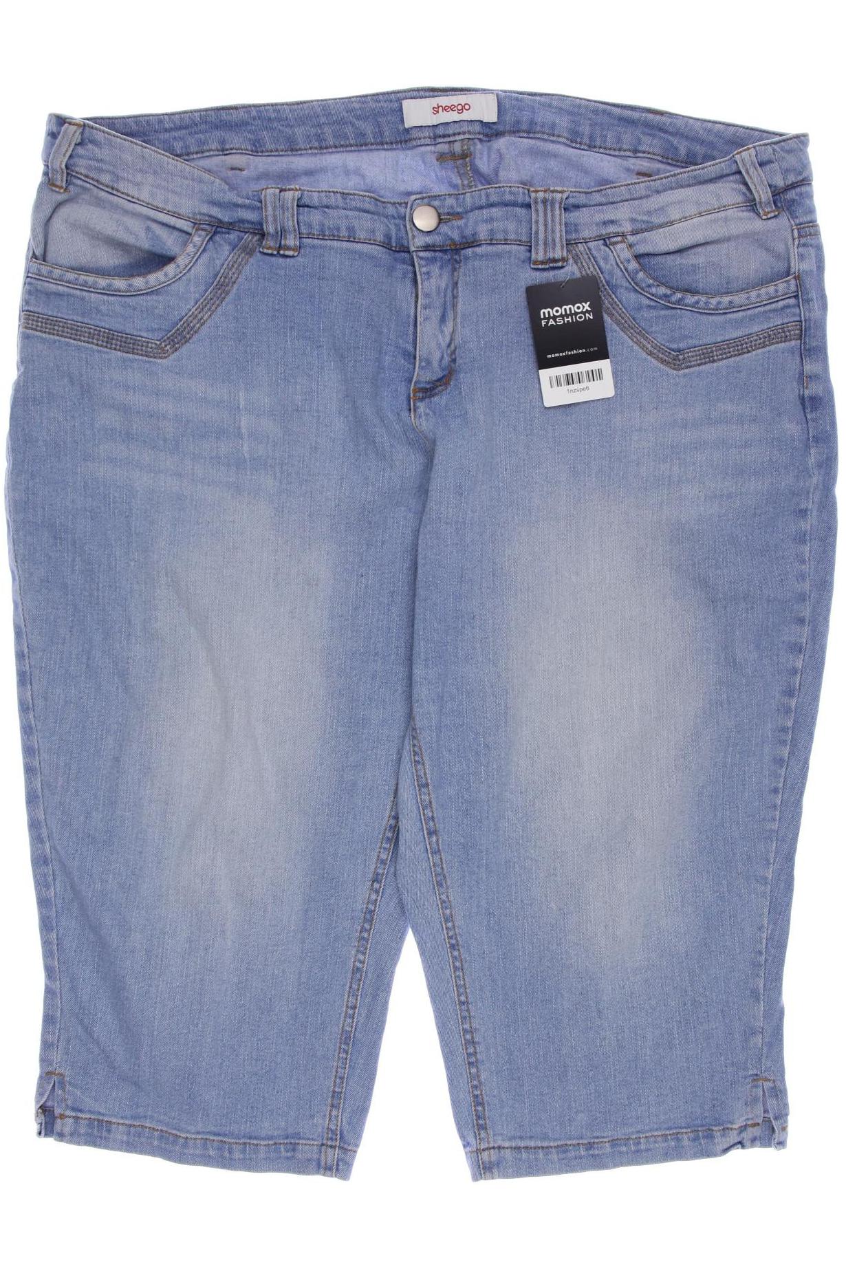 

sheego Damen Shorts, blau