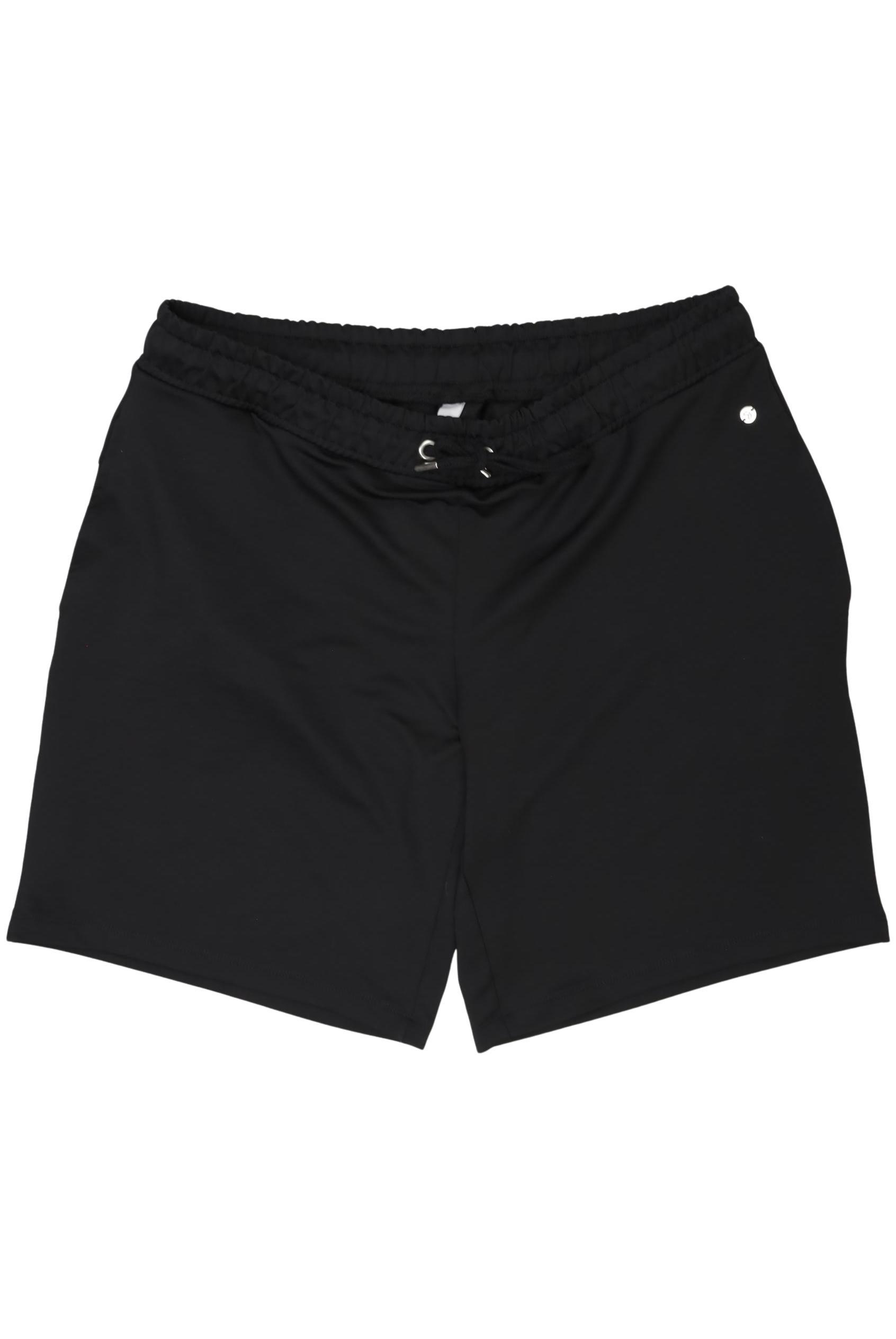 

sheego Damen Shorts, schwarz, Gr. 46