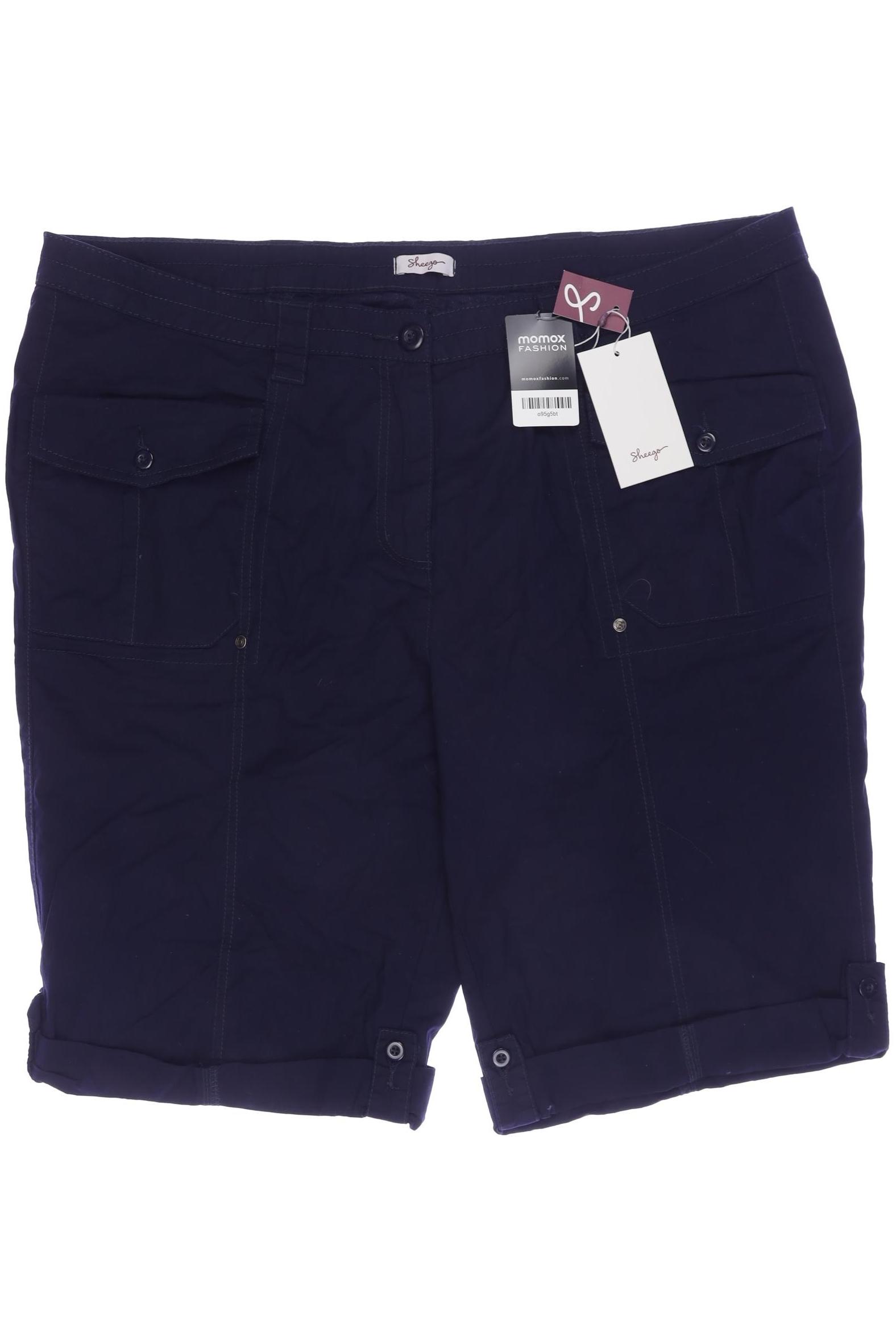 

sheego Damen Shorts, marineblau, Gr. 54