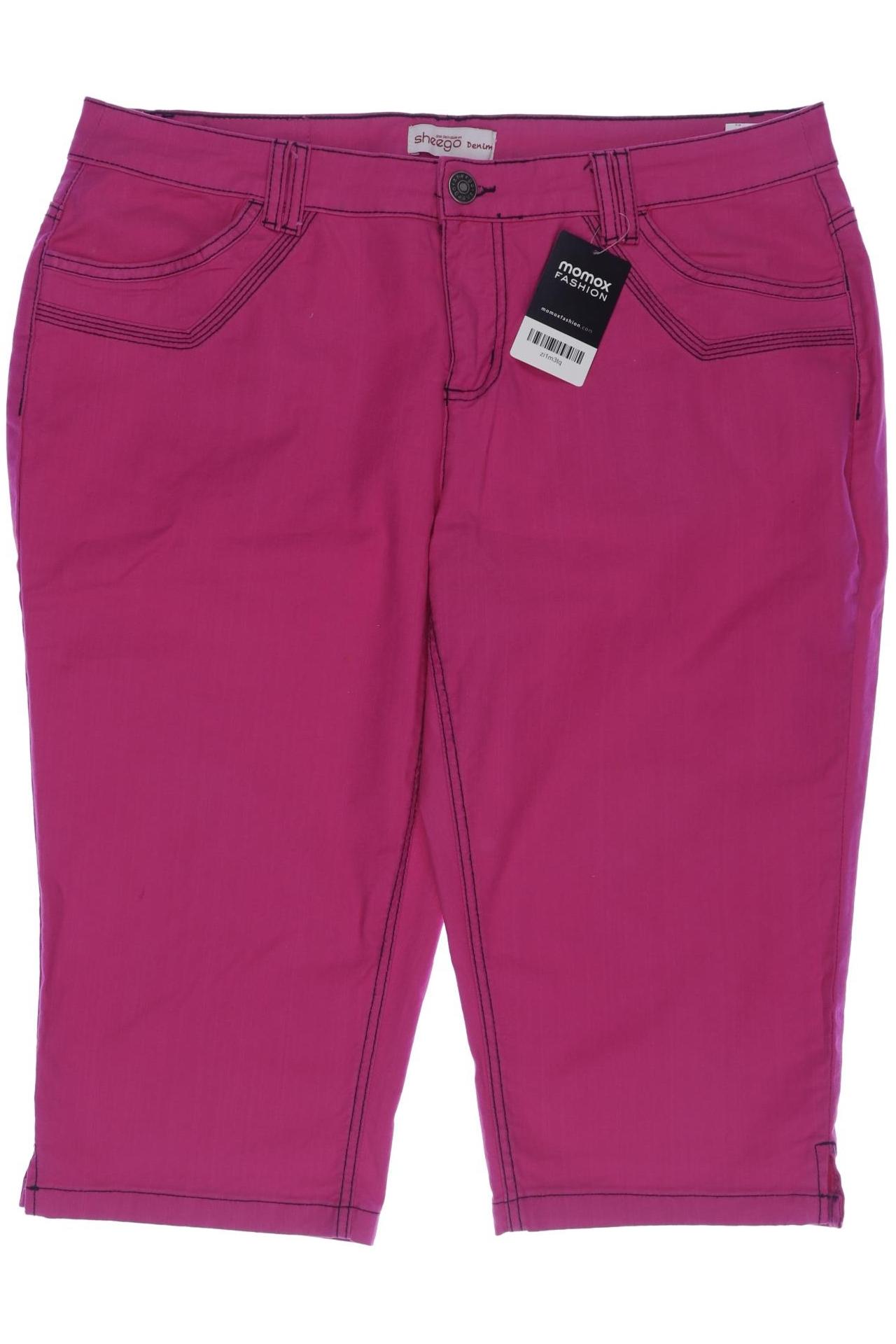 

sheego Damen Shorts, pink, Gr. 46
