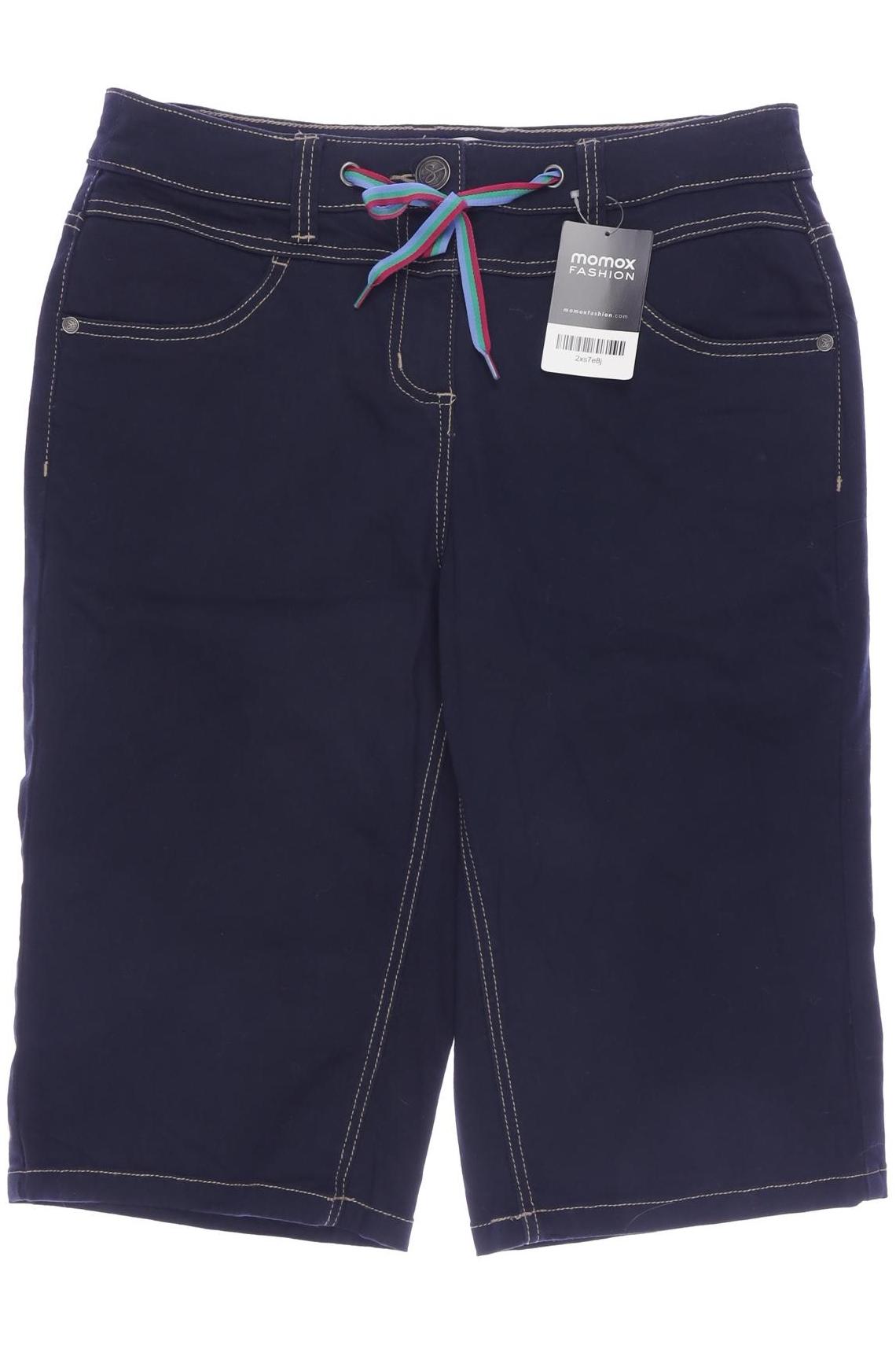 

sheego Damen Shorts, marineblau, Gr. 40