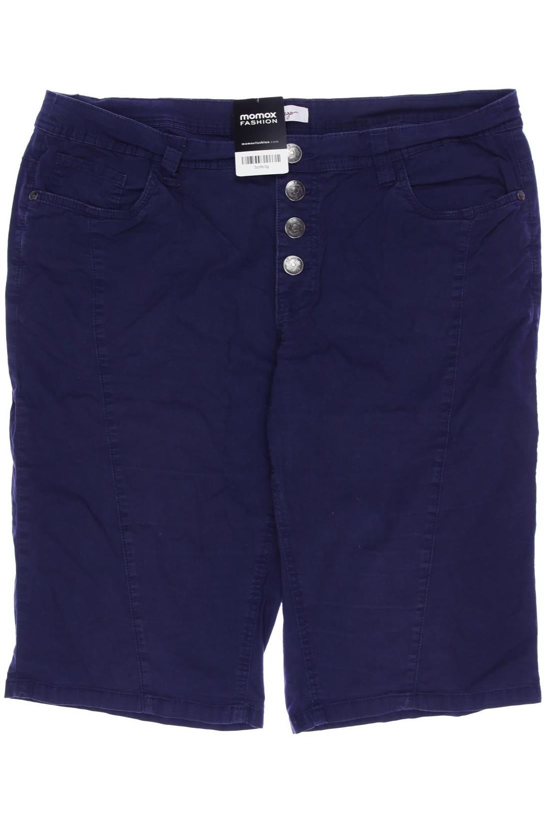 

sheego Damen Shorts, marineblau