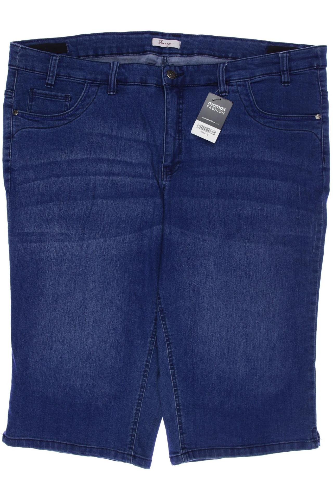 

sheego Damen Shorts, blau