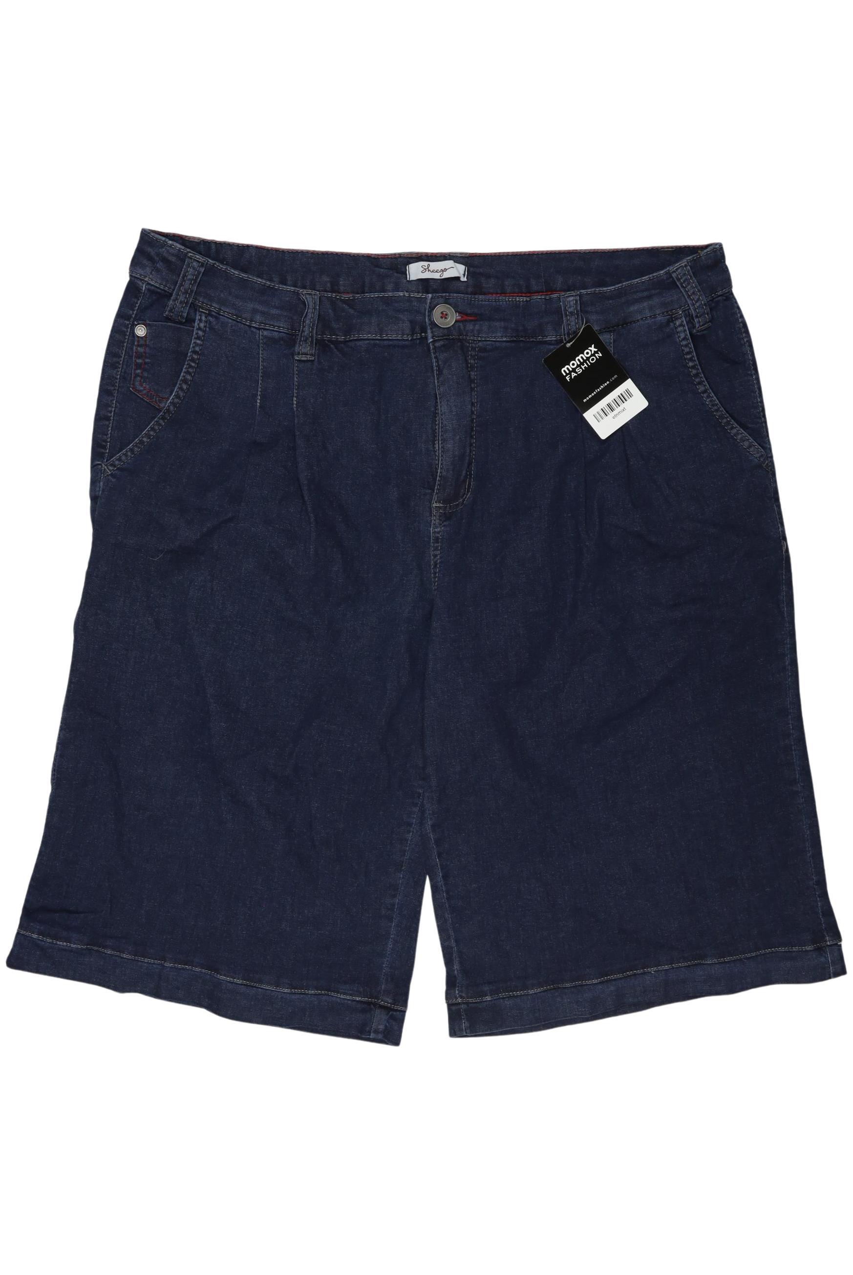 

sheego Damen Shorts, marineblau, Gr. 50